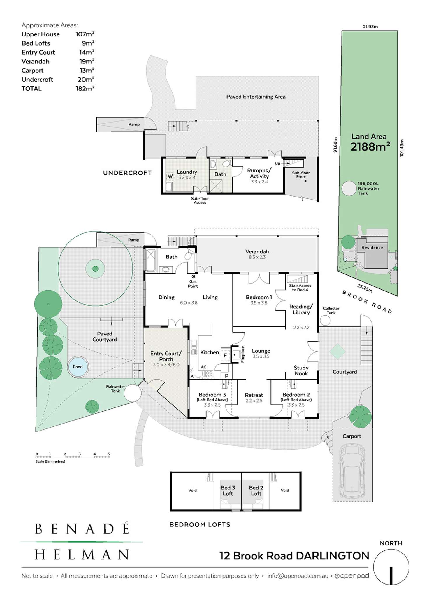 Floorplan of Homely house listing, 12 Brook Road, Darlington WA 6070