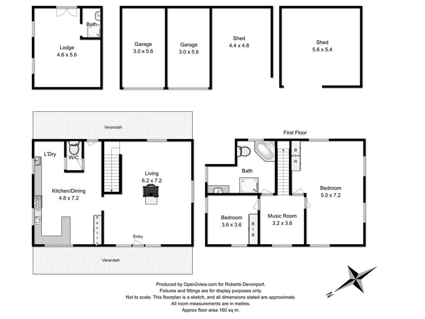 Floorplan of Homely house listing, 1055 Claude Road, Claude Road TAS 7306