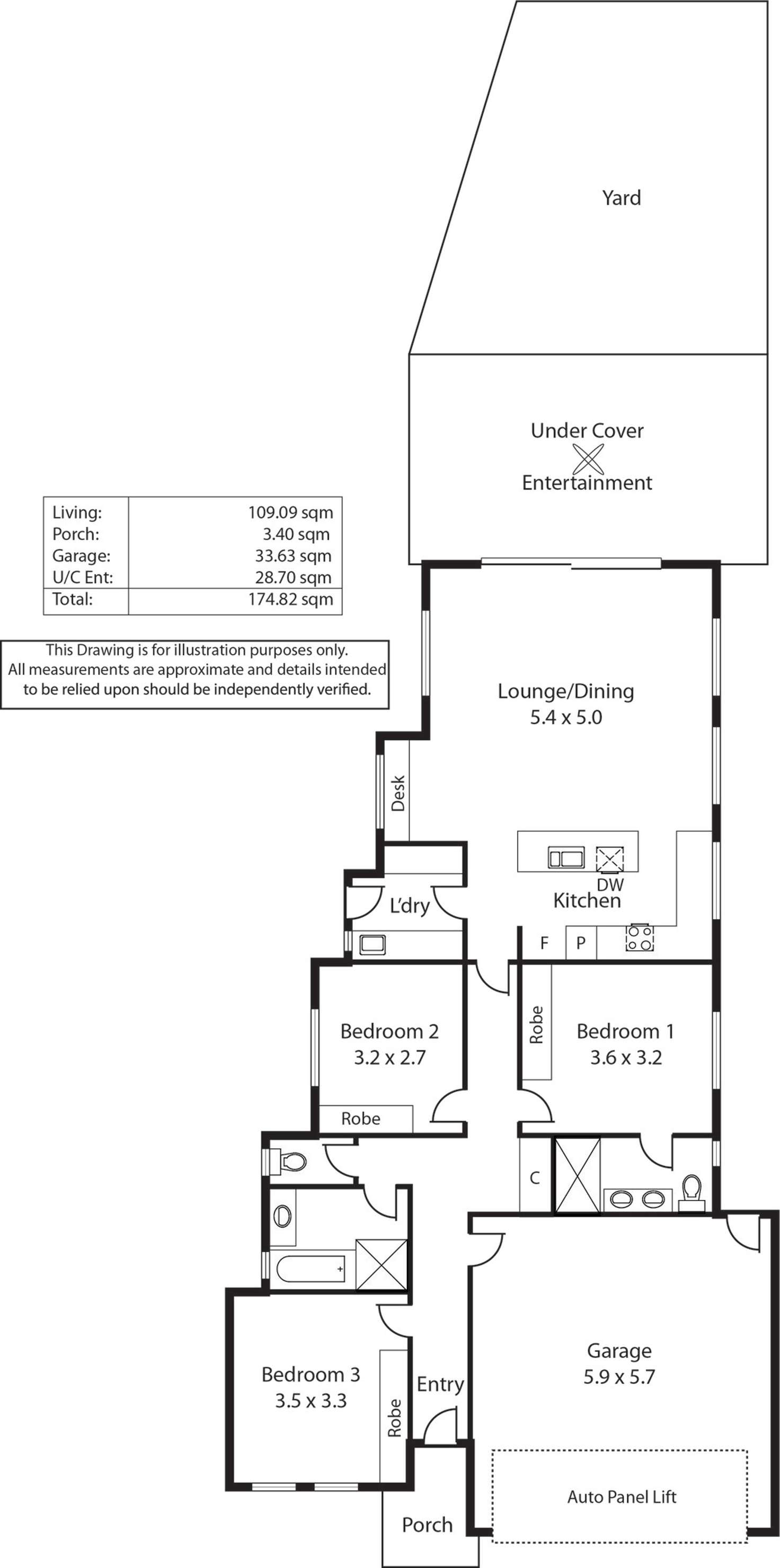 Floorplan of Homely house listing, 16A Wicklow Avenue, Athelstone SA 5076