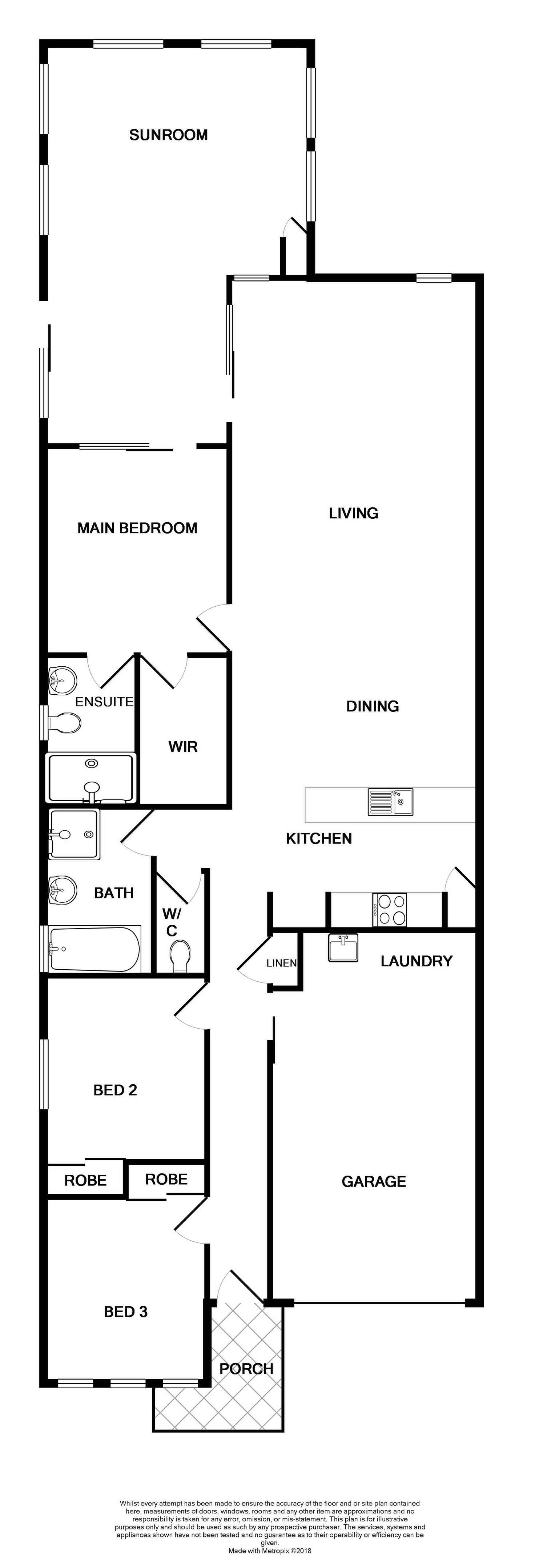 Floorplan of Homely house listing, 18a Dunnart Street, Aberglasslyn NSW 2320