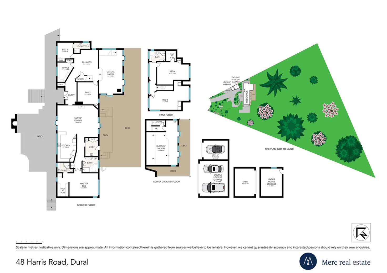 Floorplan of Homely acreageSemiRural listing, 48 Harris Road, Dural NSW 2158