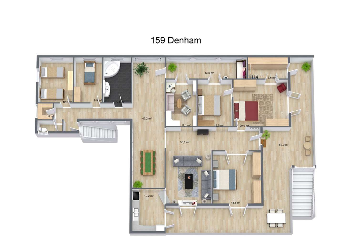 Floorplan of Homely house listing, 159 Denham Street, Allenstown QLD 4700