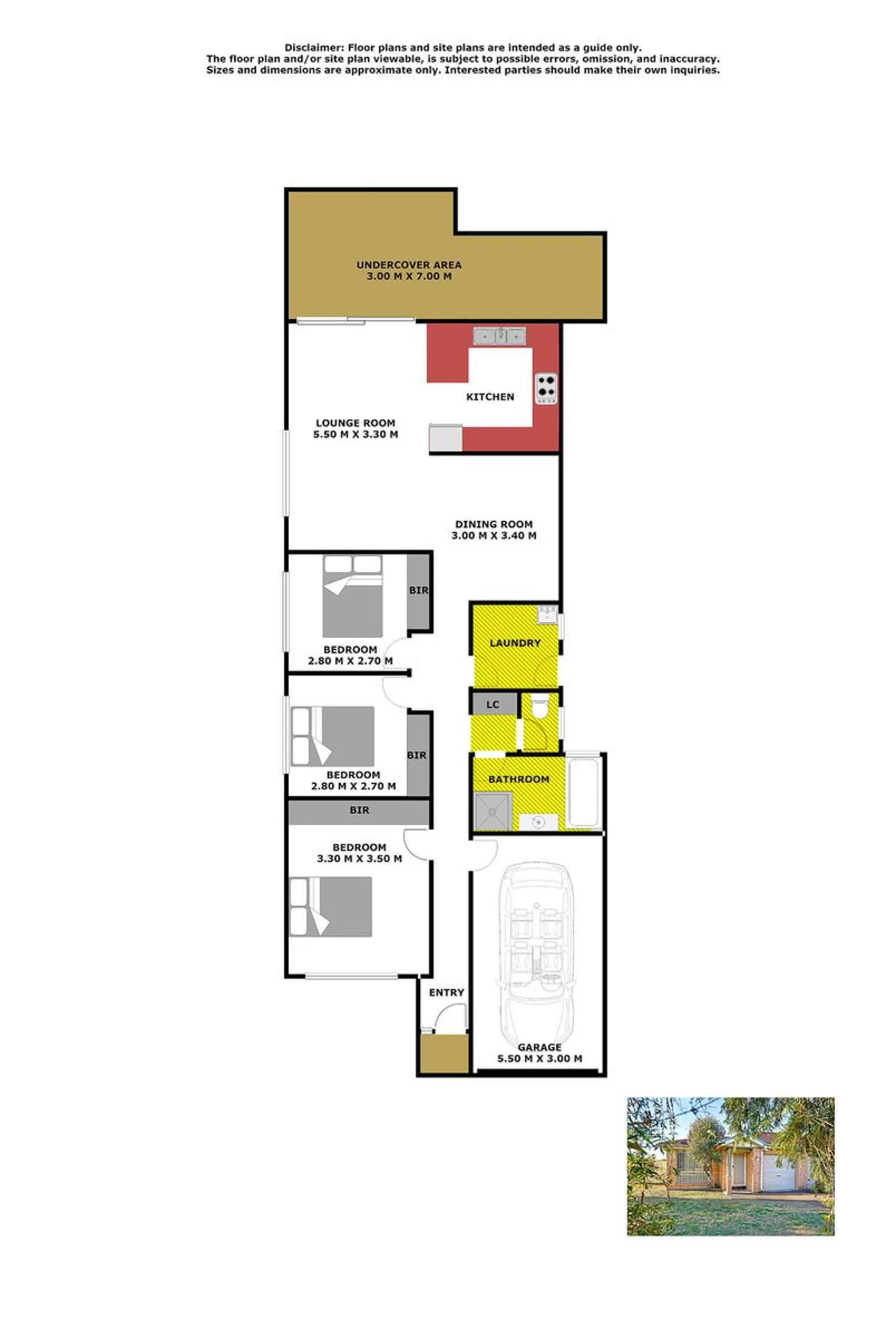 Floorplan of Homely house listing, 2 Gagoor Close, Claremont Meadows NSW 2747