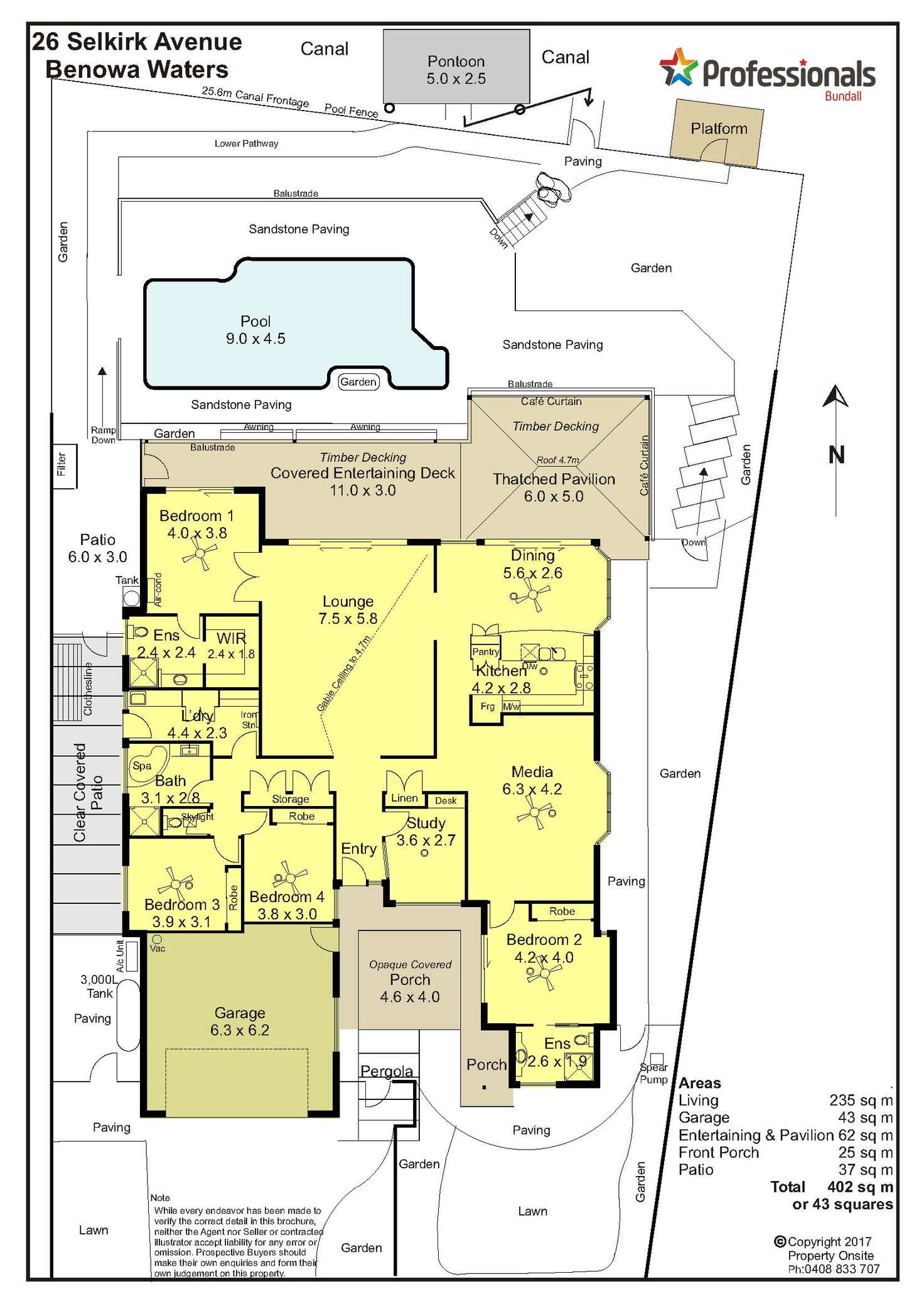 Floorplan of Homely house listing, 26 Selkirk Avenue, Benowa Waters QLD 4217