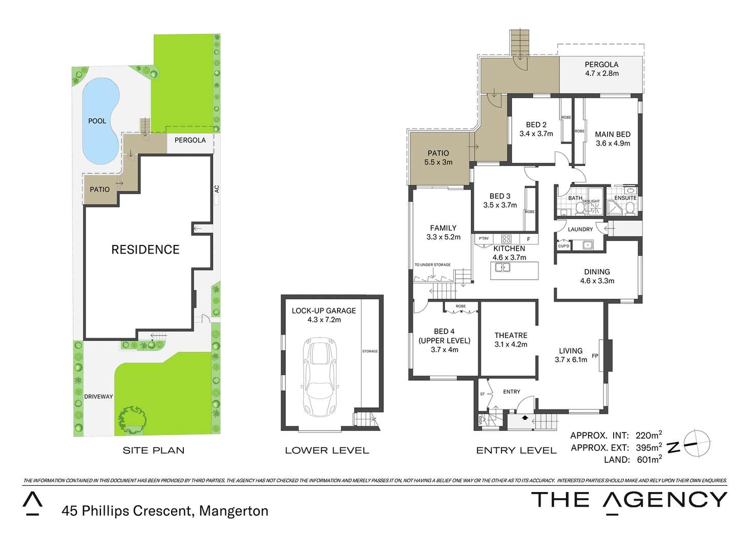 Floorplan of Homely house listing, 45 Phillips Crescent, Mangerton NSW 2500