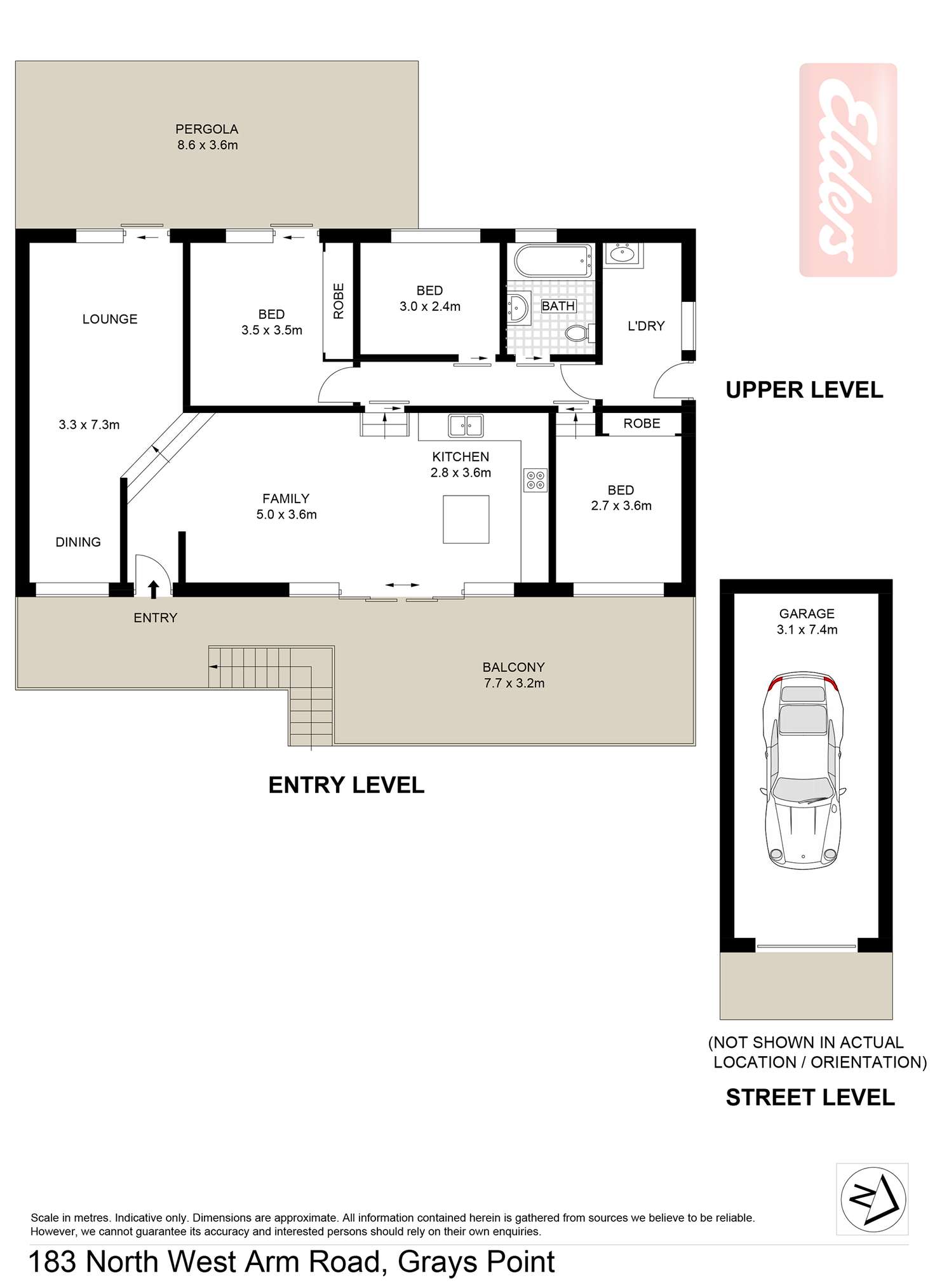 Floorplan of Homely house listing, 183 North West Arm Road, Grays Point NSW 2232