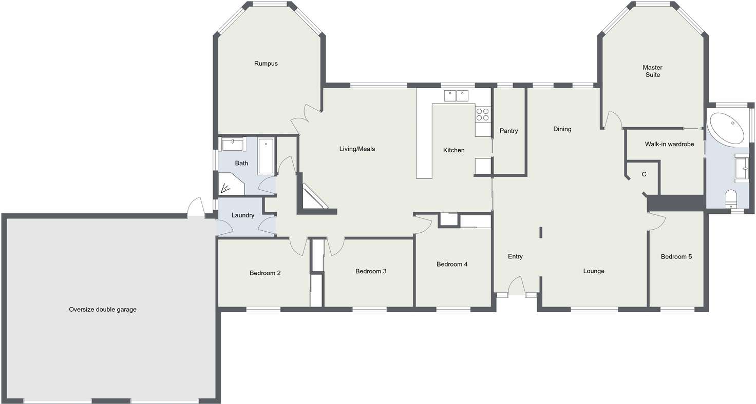 Floorplan of Homely house listing, 100 Whiskers Creek Road, Carwoola NSW 2620
