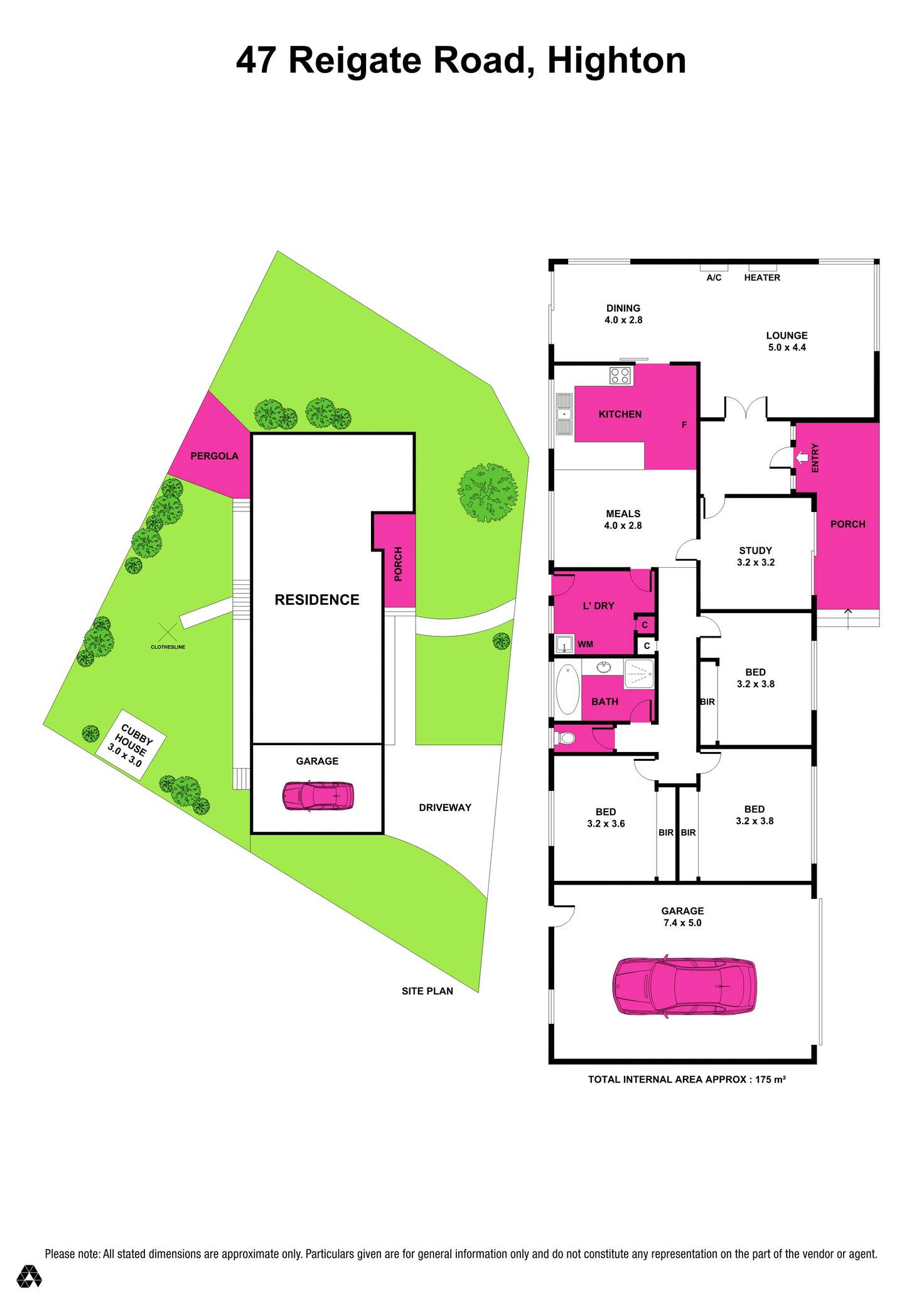 Floorplan of Homely house listing, 47 Reigate Road, Highton VIC 3216