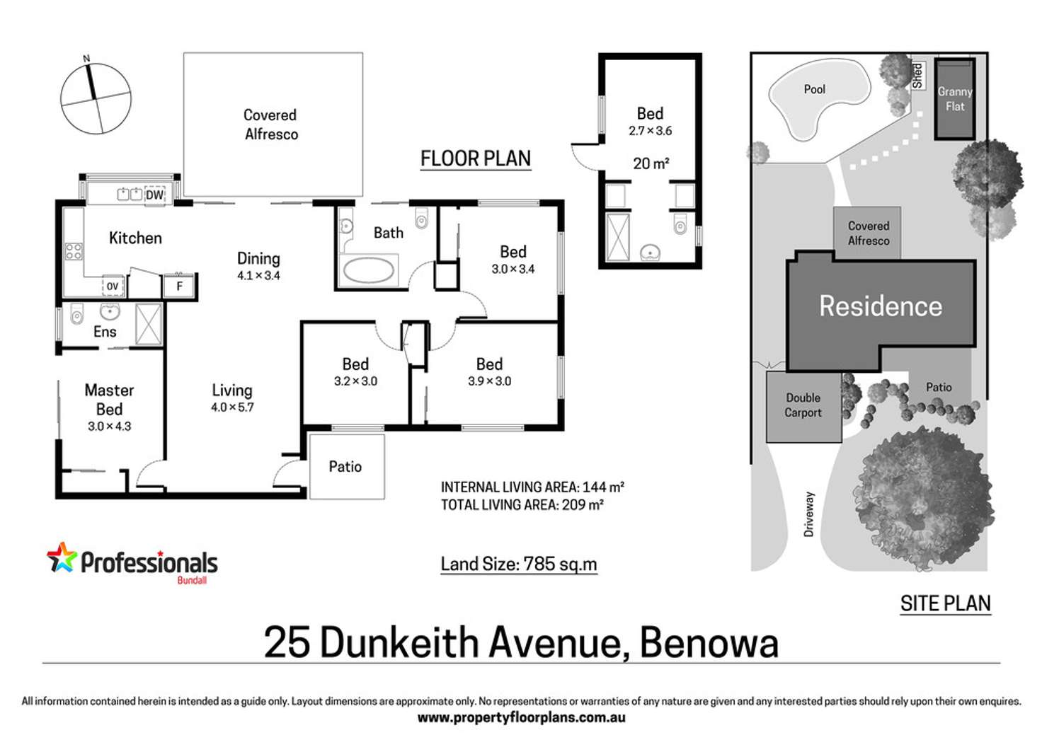 Floorplan of Homely house listing, 25 Dunkeith Avenue, Benowa Waters QLD 4217