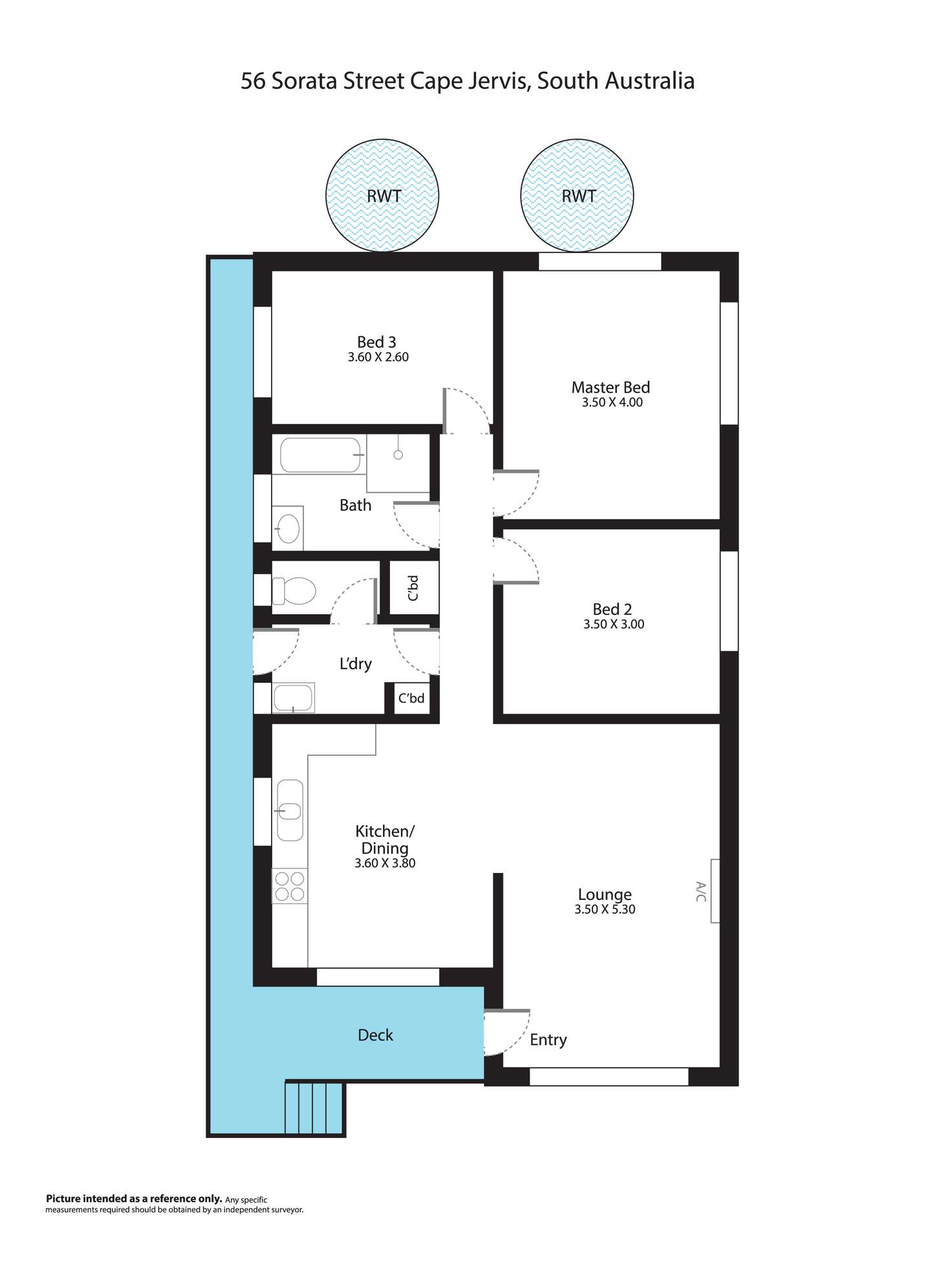 Floorplan of Homely house listing, 56 Sorata Street, Cape Jervis SA 5204