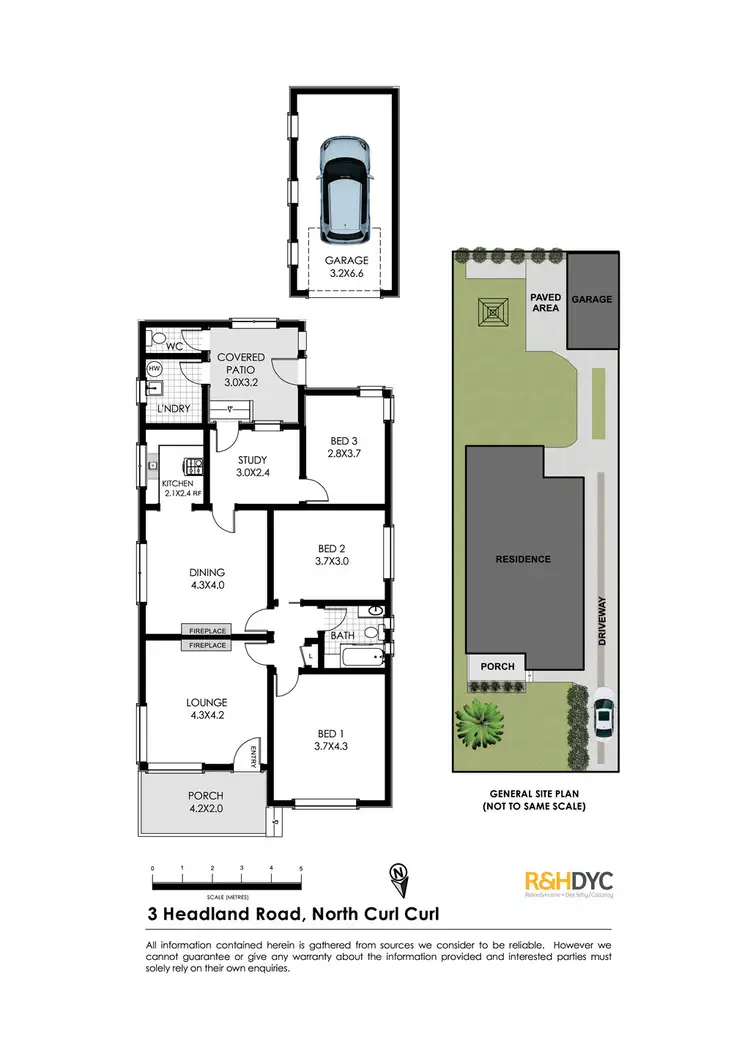 Floorplan of Homely house listing, 3 Headland Road, North Curl Curl NSW 2099
