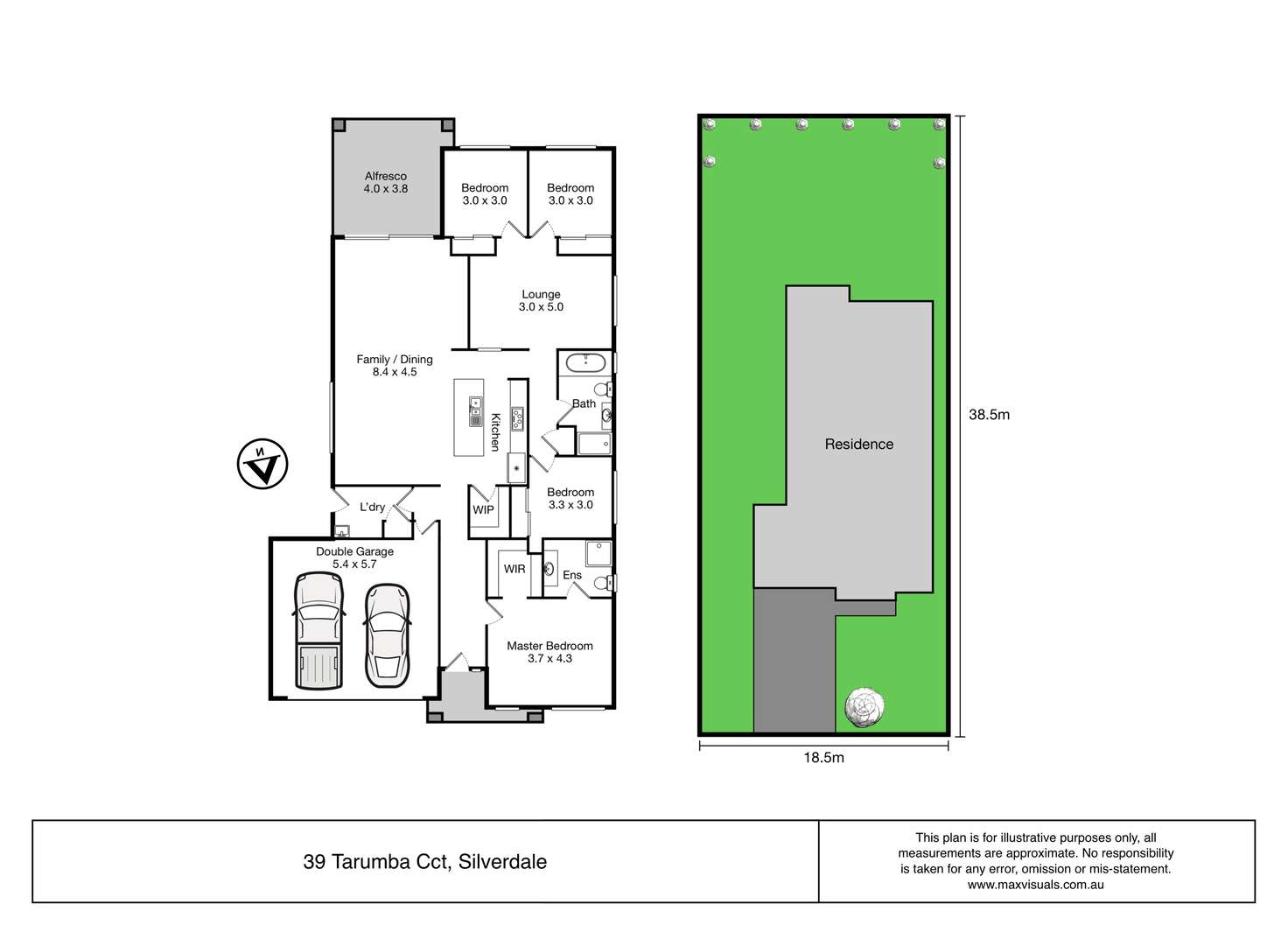 Floorplan of Homely house listing, 39 Torumba Circuit, Silverdale NSW 2752