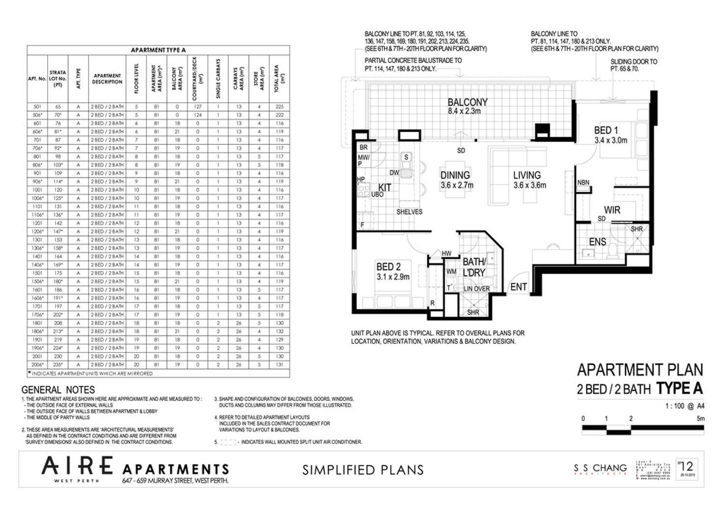 Floorplan of Homely apartment listing, 2006/659 Murray Street, West Perth WA 6005