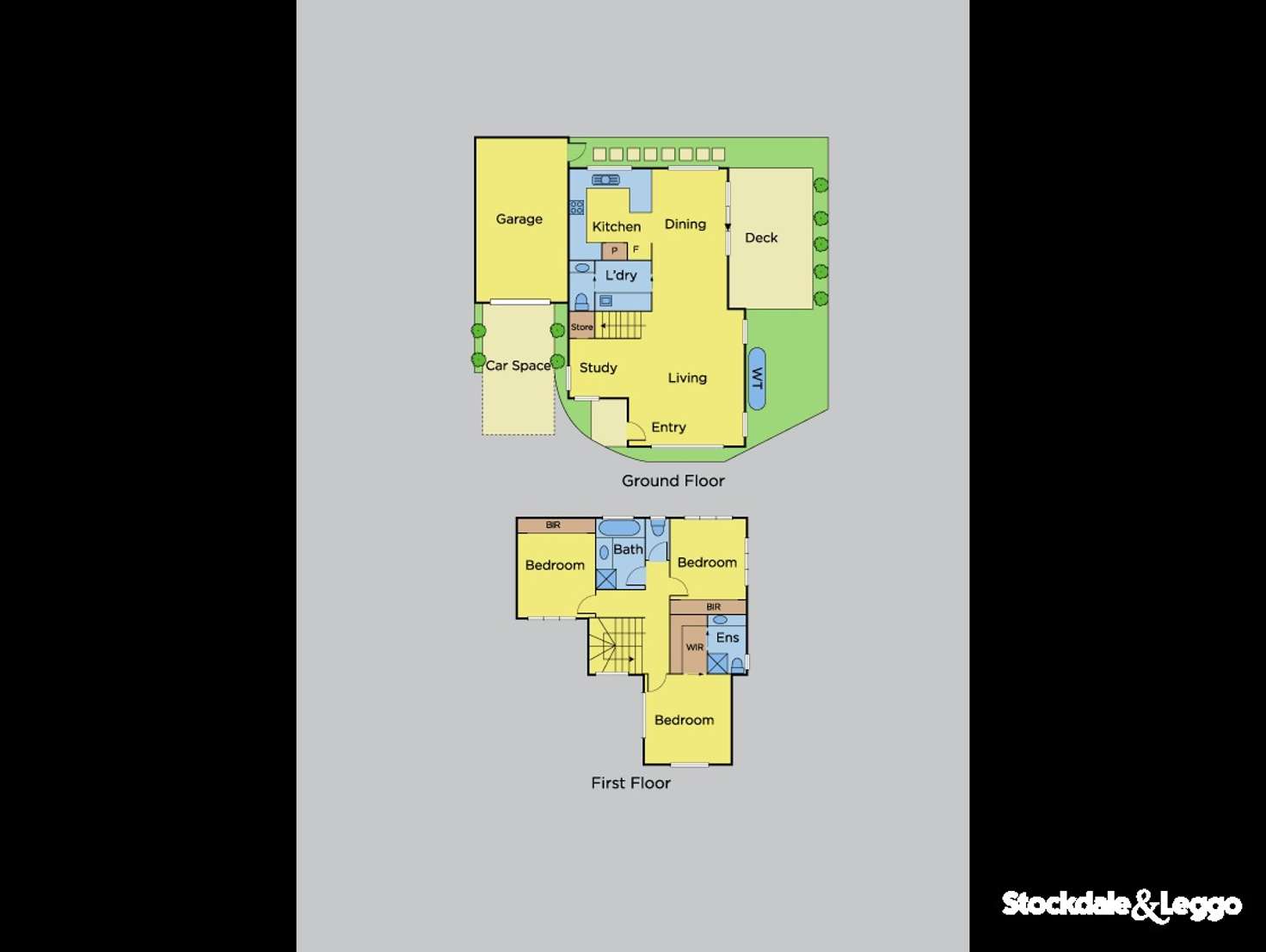 Floorplan of Homely house listing, 2/10 Conifer Avenue, Brooklyn VIC 3012