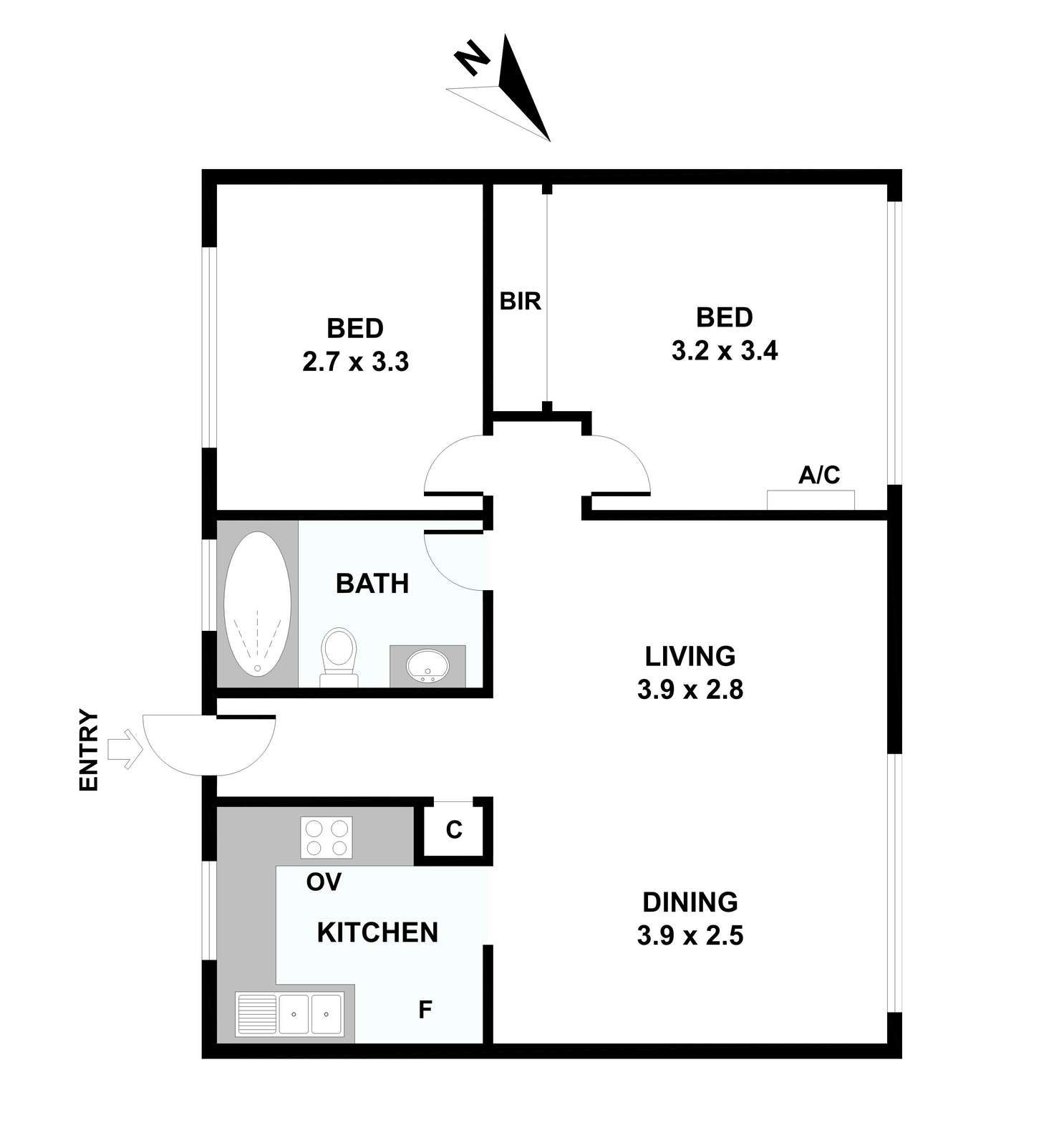 Floorplan of Homely unit listing, 5, 13 Balmoral Road, Salisbury East SA 5109