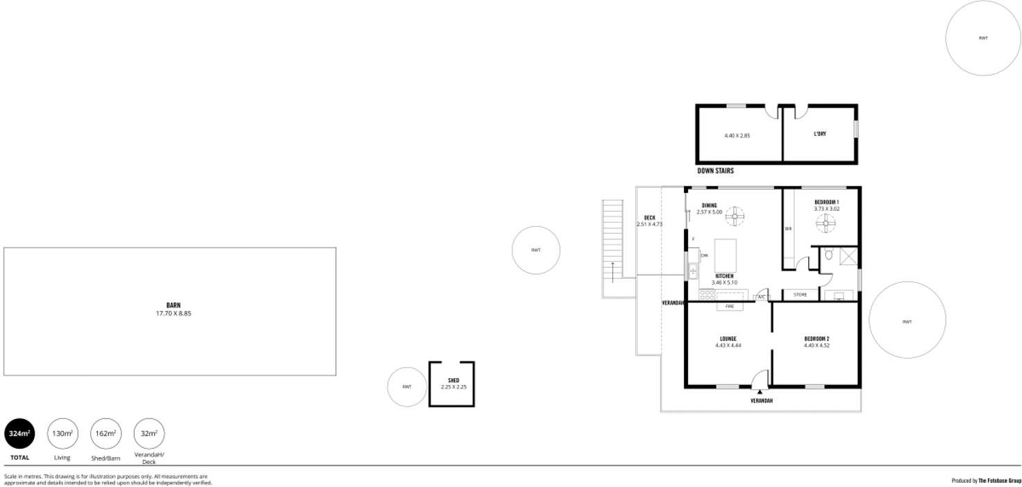 Floorplan of Homely house listing, 1 MAGPIE CASTLE ROAD WEST (Corner of Neudorf road), Lobethal SA 5241