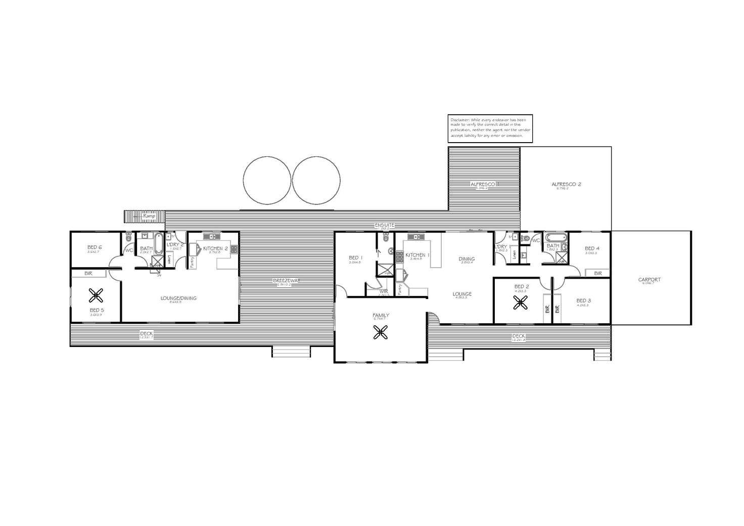 Floorplan of Homely house listing, 75-85 Bronze Wing Drive, Boston SA 5607