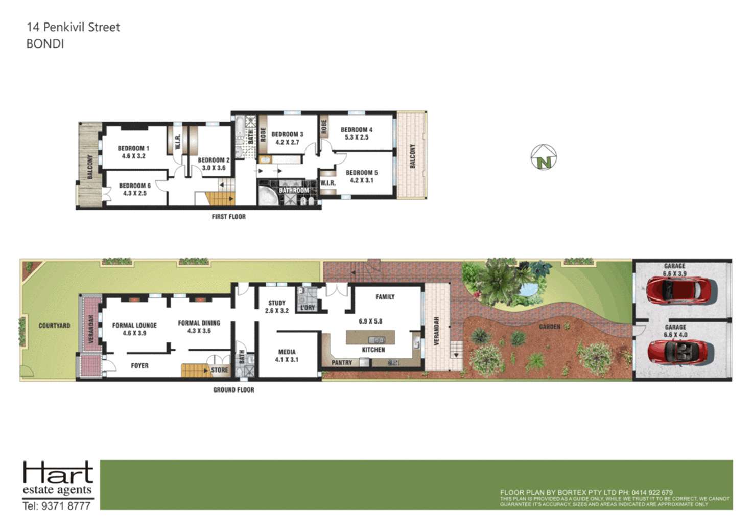 Floorplan of Homely house listing, 14 Penkivil Street, Bondi NSW 2026