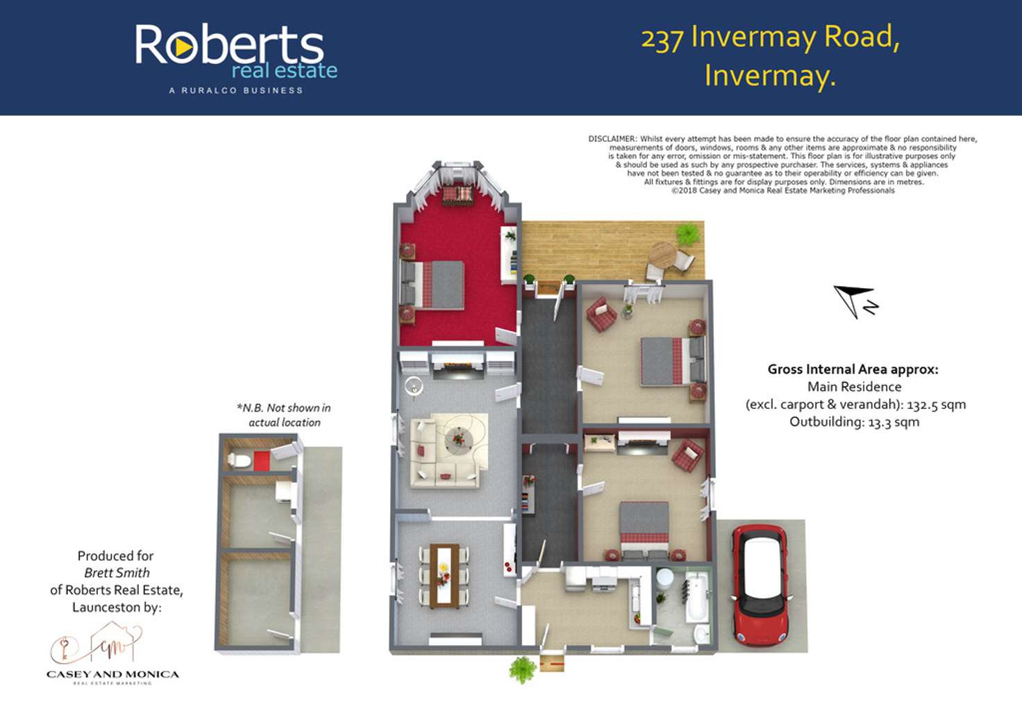 Floorplan of Homely house listing, 237 Invermay Rd, Invermay TAS 7248