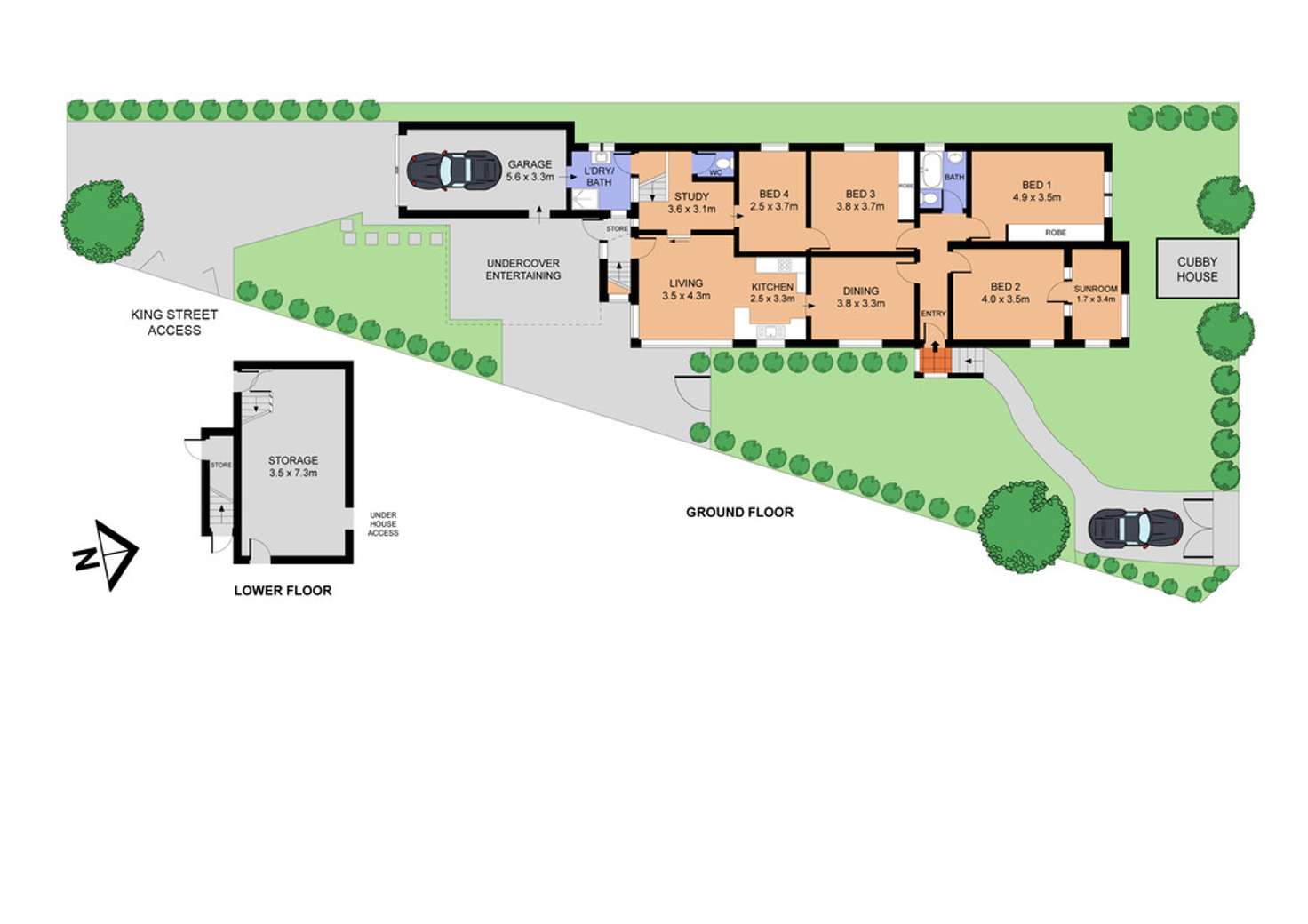 Floorplan of Homely house listing, 2 Lasswade Street, Ashbury NSW 2193