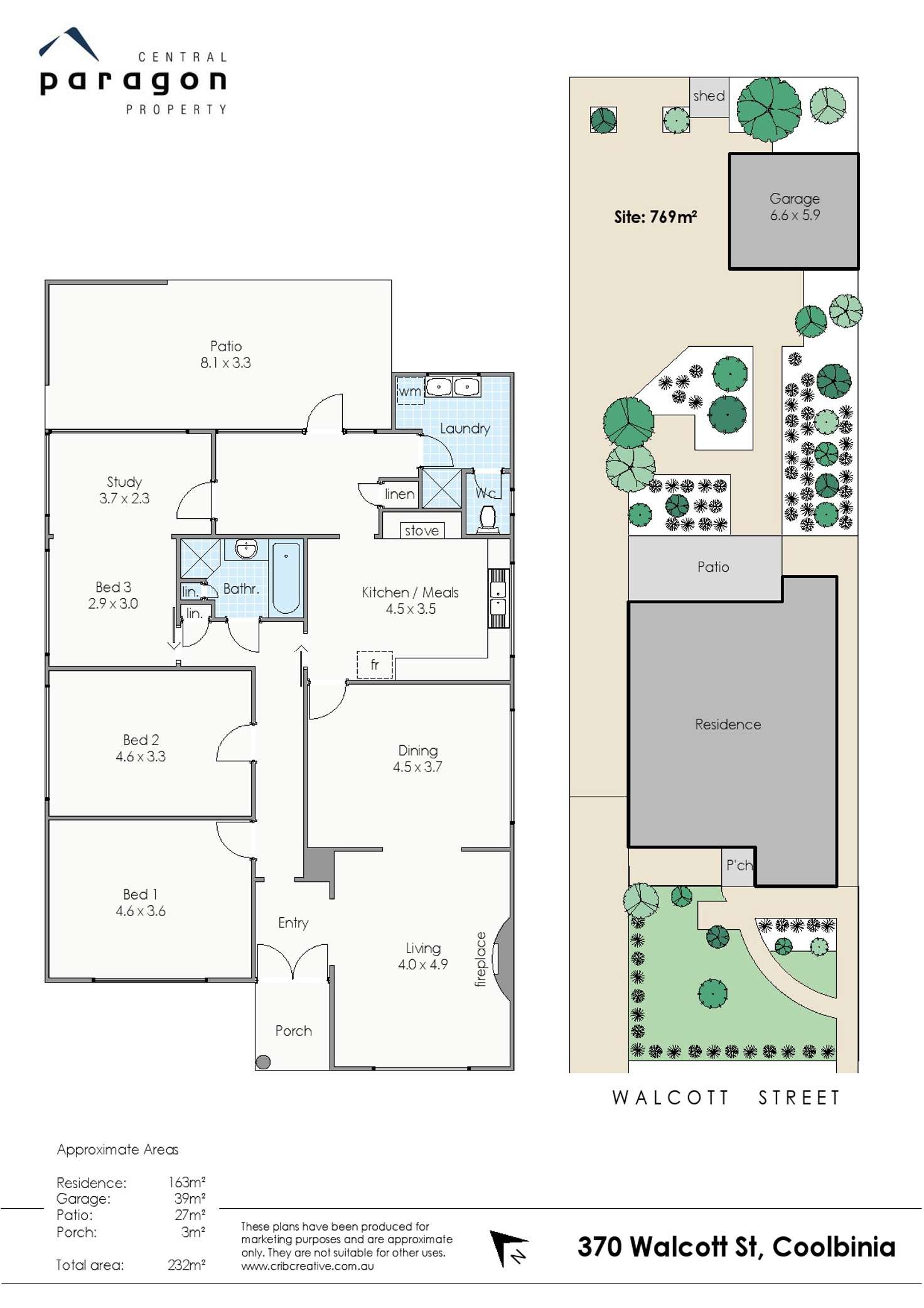 Floorplan of Homely house listing, 370 Walcott Street, Coolbinia WA 6050