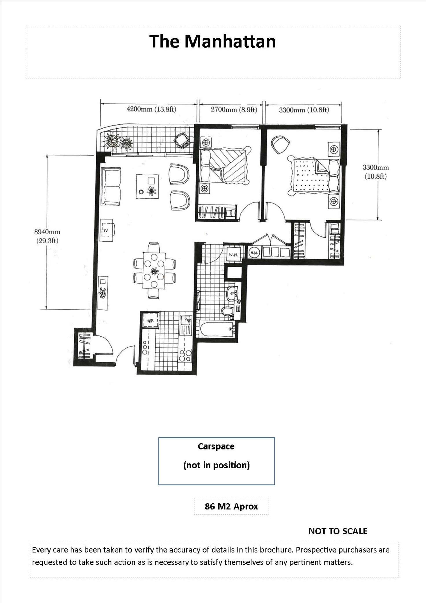 Floorplan of Homely apartment listing, 325/181 Exhibition Street, Melbourne VIC 3000