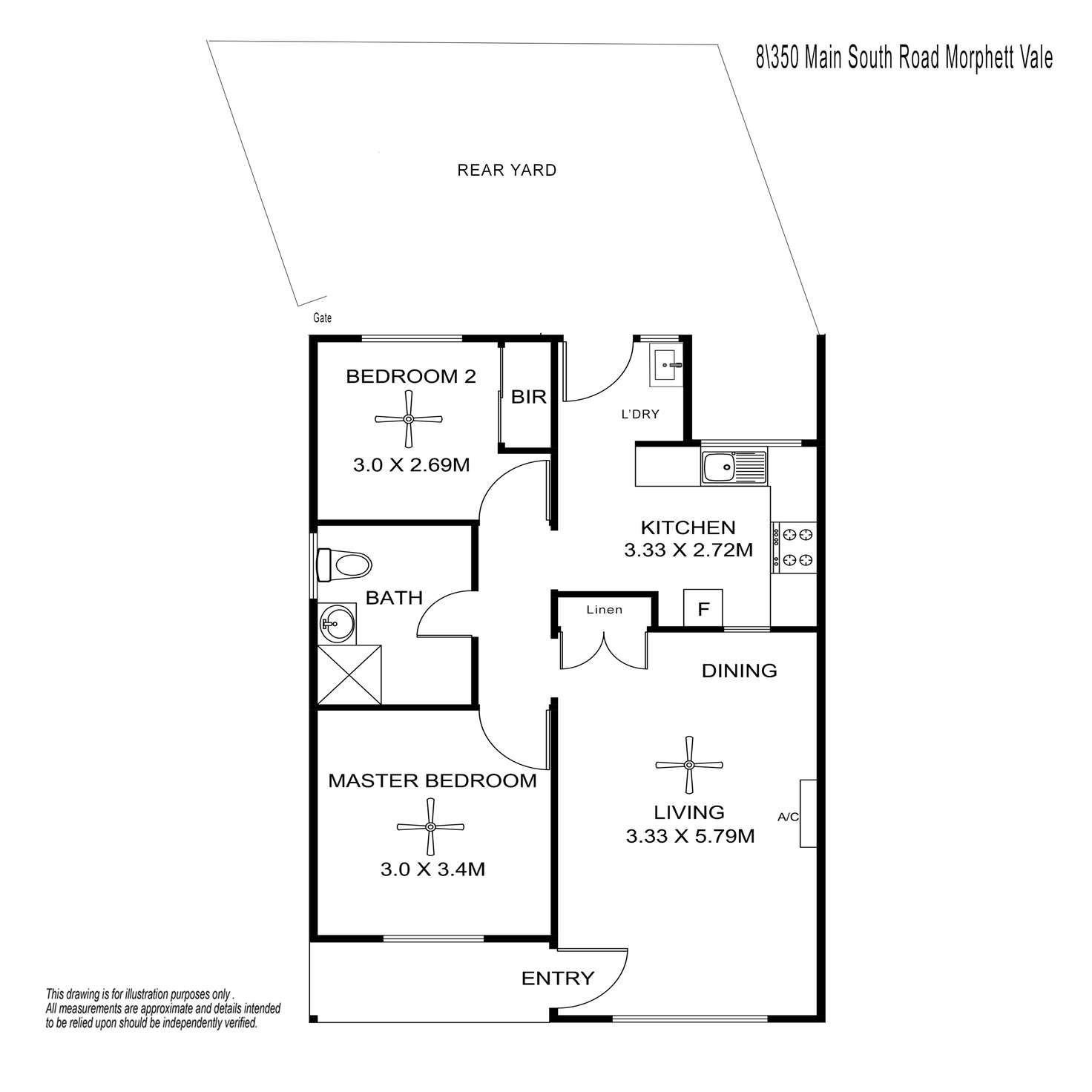 Floorplan of Homely house listing, 8/350 Main South Road, Morphett Vale SA 5162