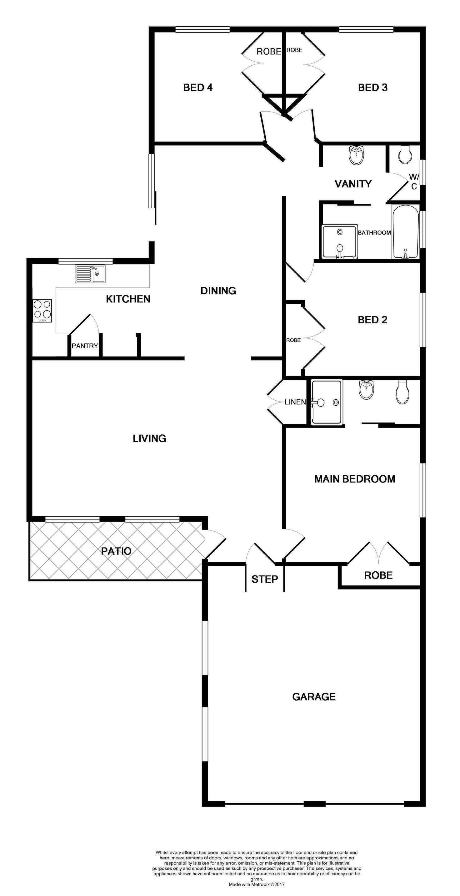 Floorplan of Homely house listing, 149a Denton Park drive, Aberglasslyn NSW 2320