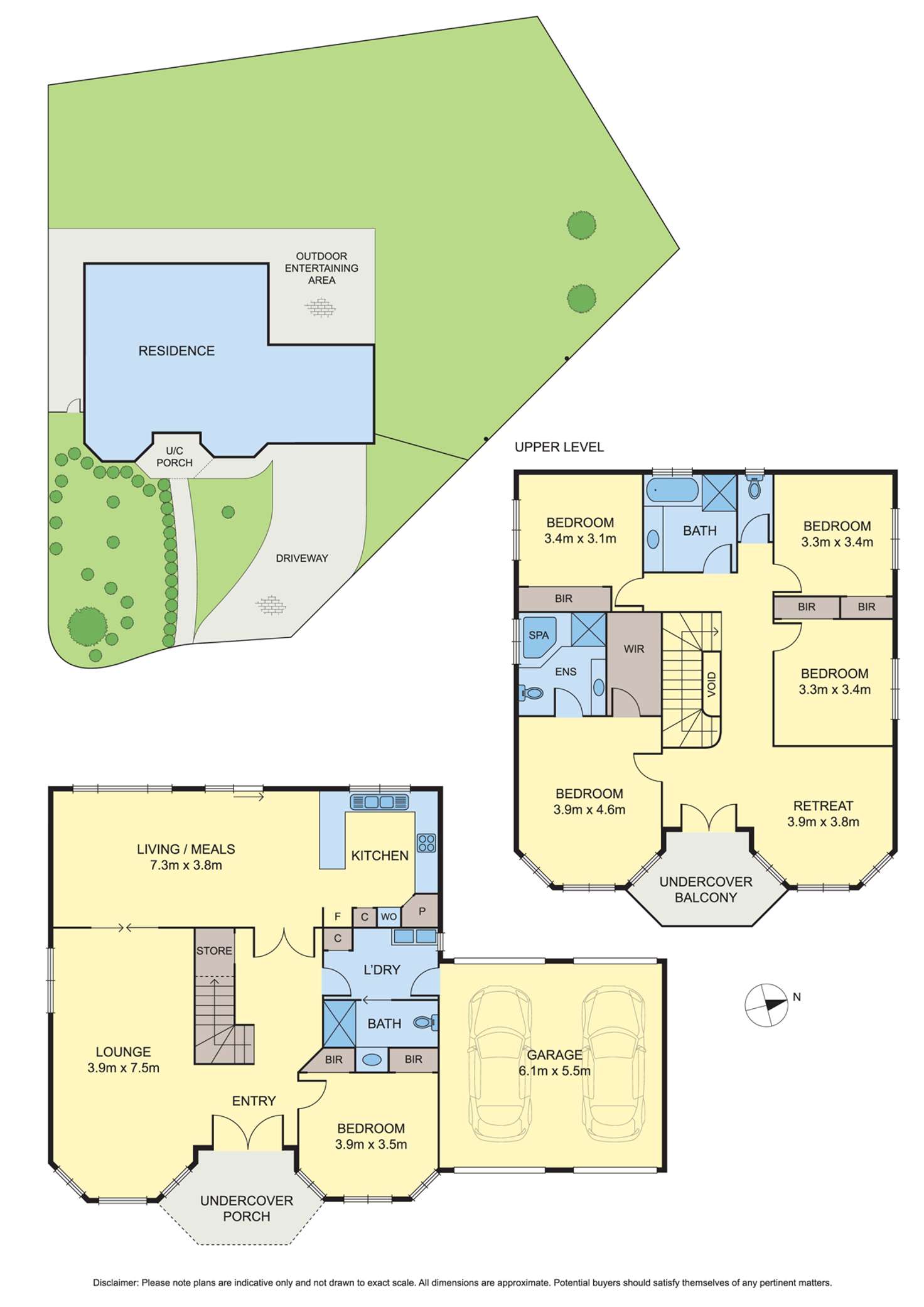 Floorplan of Homely house listing, 10 Springbank Court, Point Cook VIC 3030