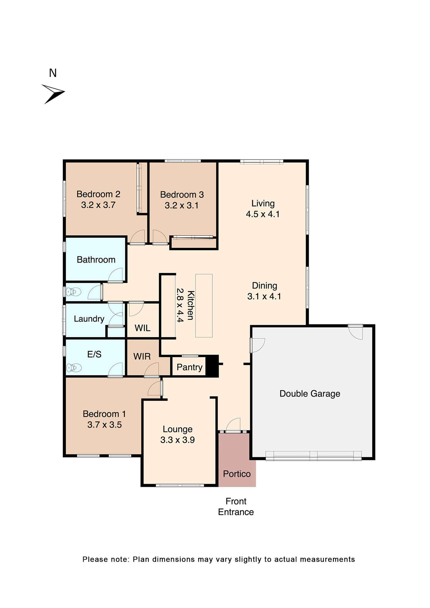 Floorplan of Homely house listing, 52 Tait Street, Delacombe VIC 3356