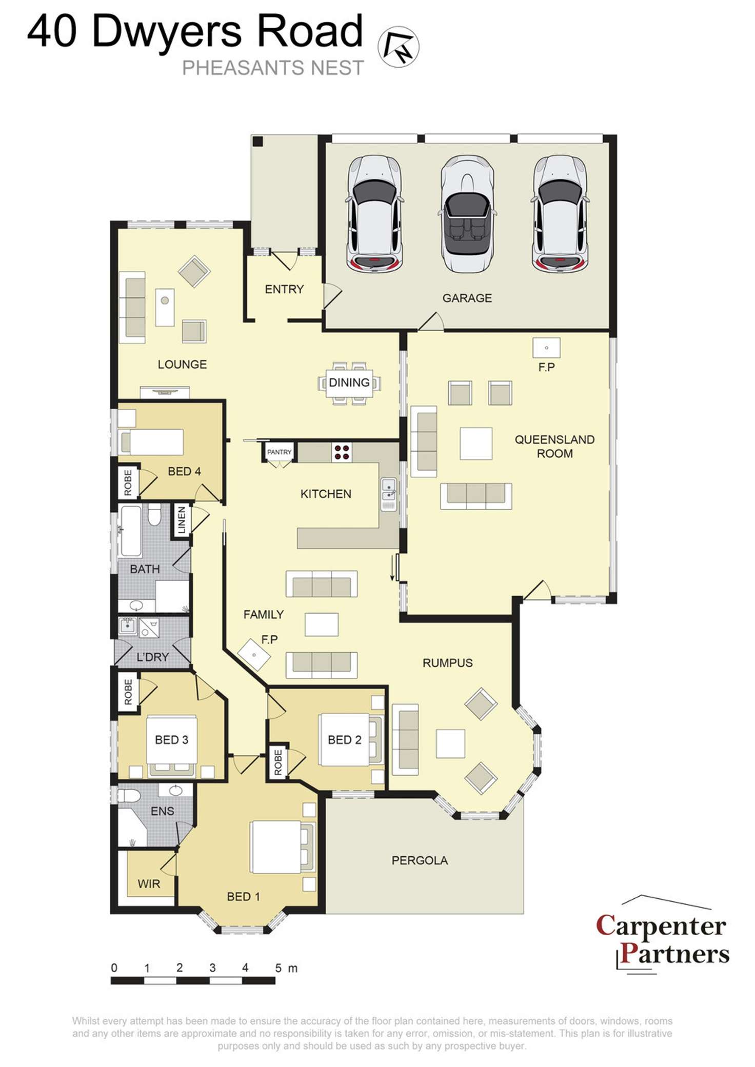 Floorplan of Homely house listing, 40 Dwyers Road, Bargo NSW 2574