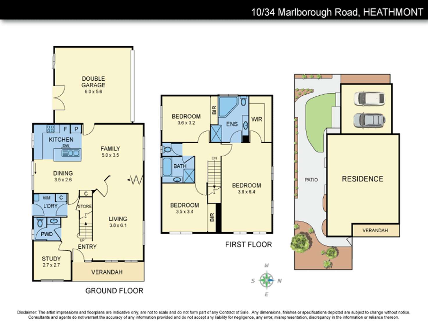 Floorplan of Homely unit listing, 10/34 Marlborough Road, Heathmont VIC 3135
