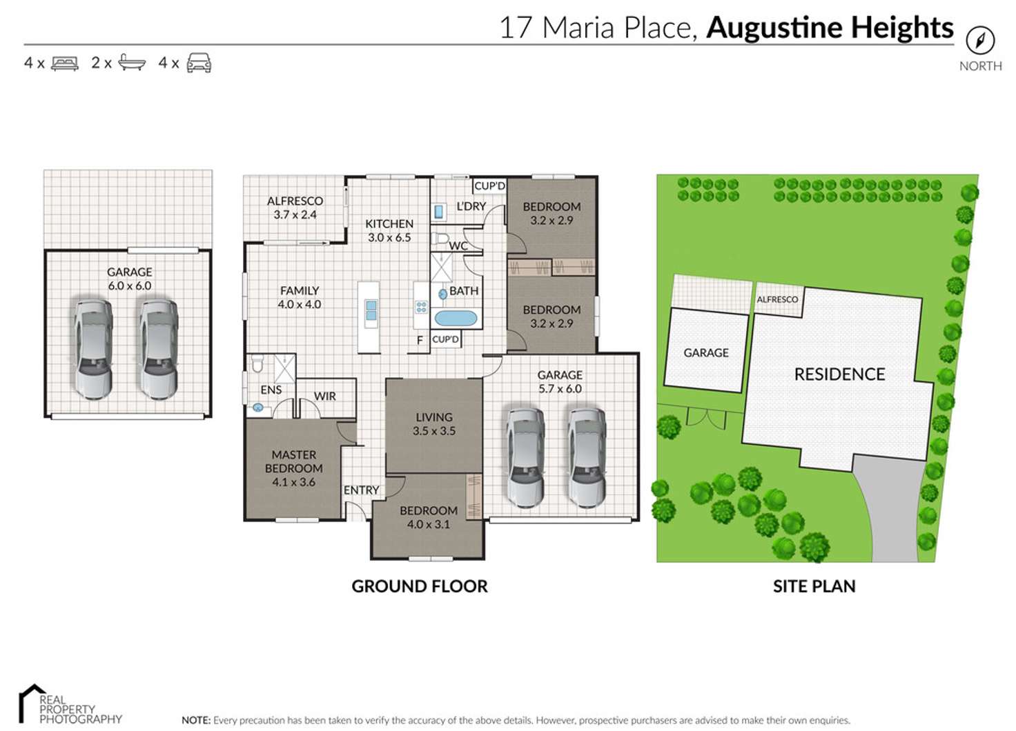 Floorplan of Homely house listing, 17 Maria Place, Augustine Heights QLD 4300
