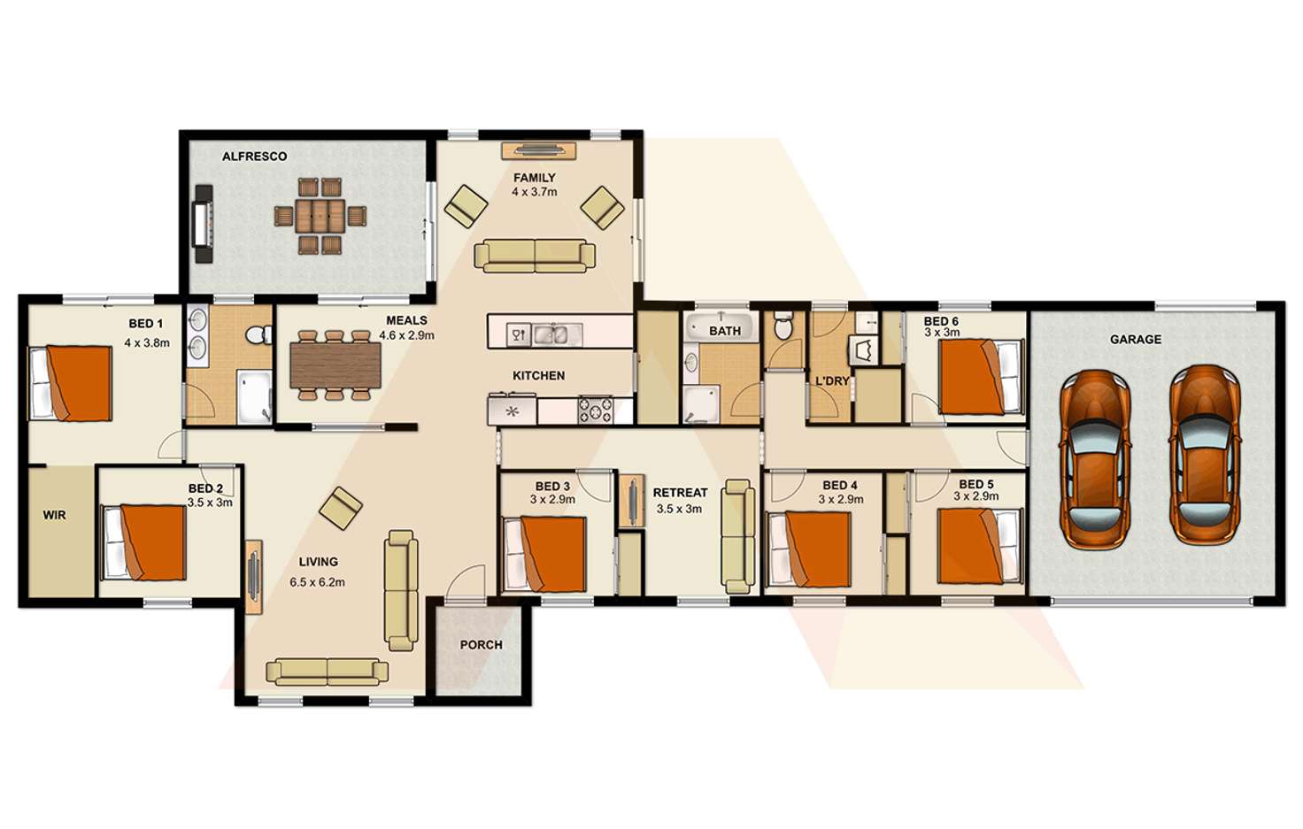 Floorplan of Homely house listing, 43-45 Olley Street, New Beith QLD 4124