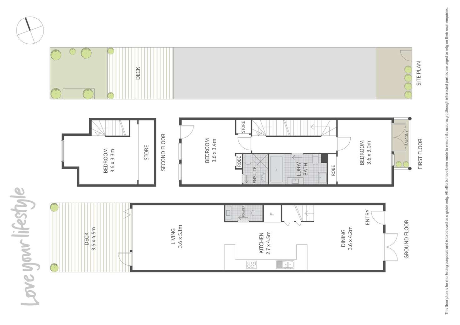 Floorplan of Homely house listing, 29A Prospect Street, Erskineville NSW 2043