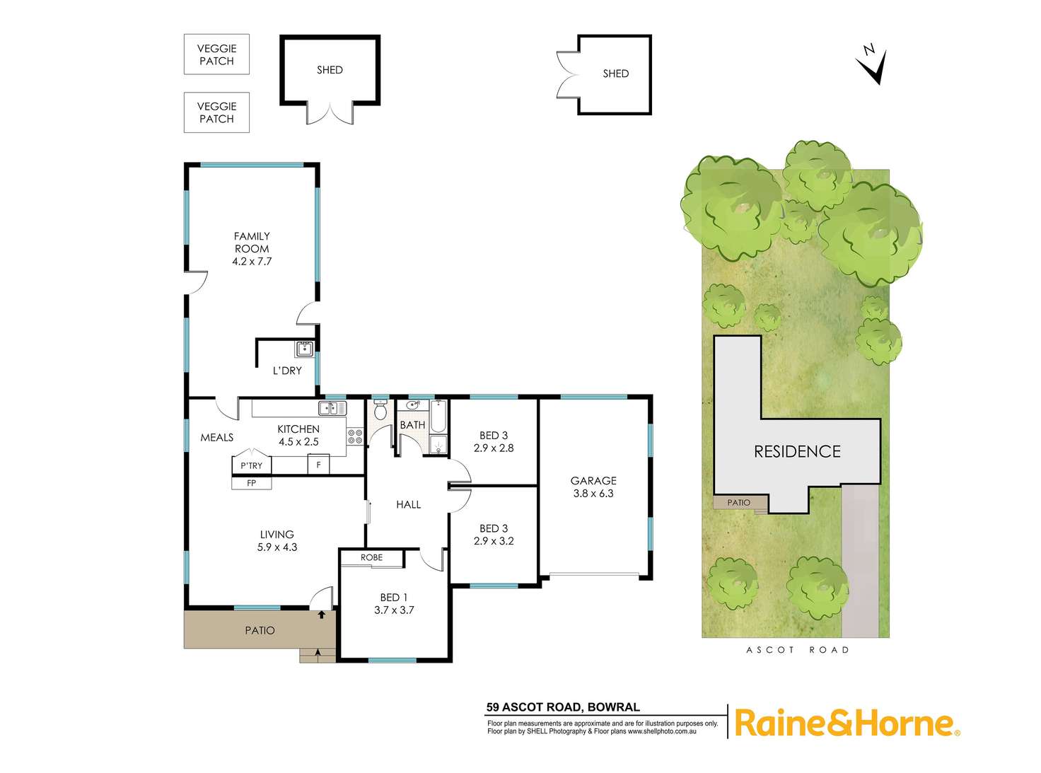 Floorplan of Homely house listing, 59 Ascot Road, Bowral NSW 2576