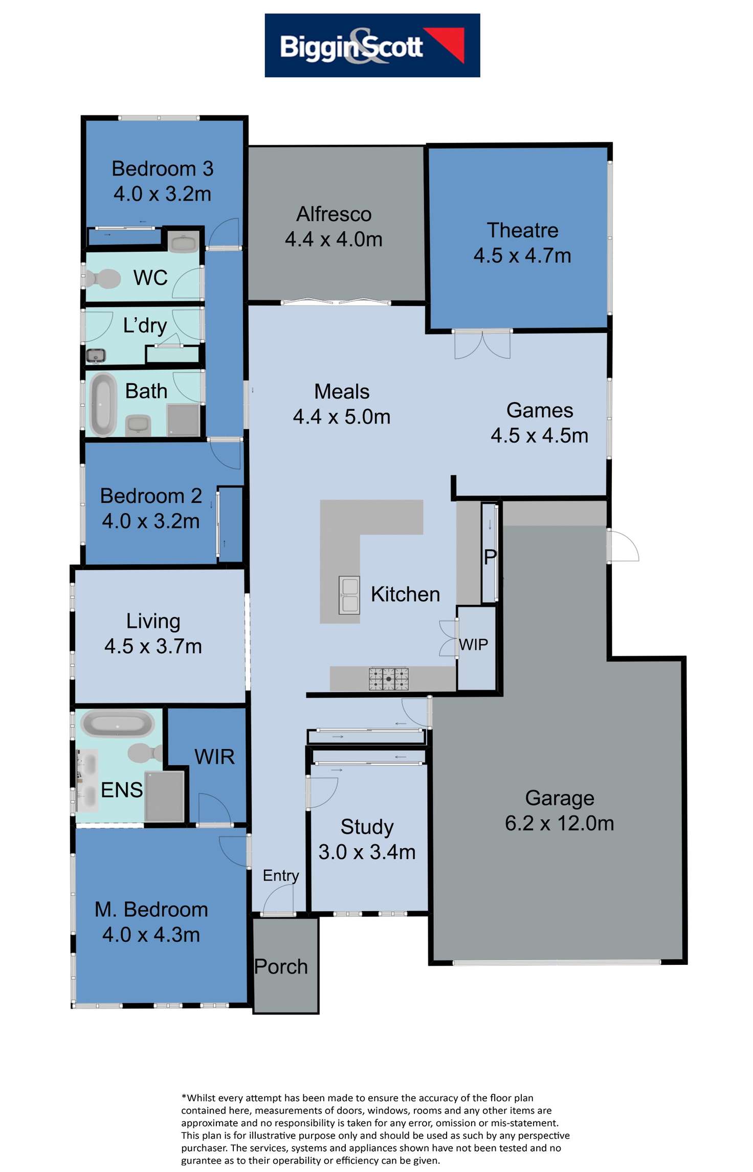 Floorplan of Homely house listing, 2 Gingelly Close, Point Cook VIC 3030