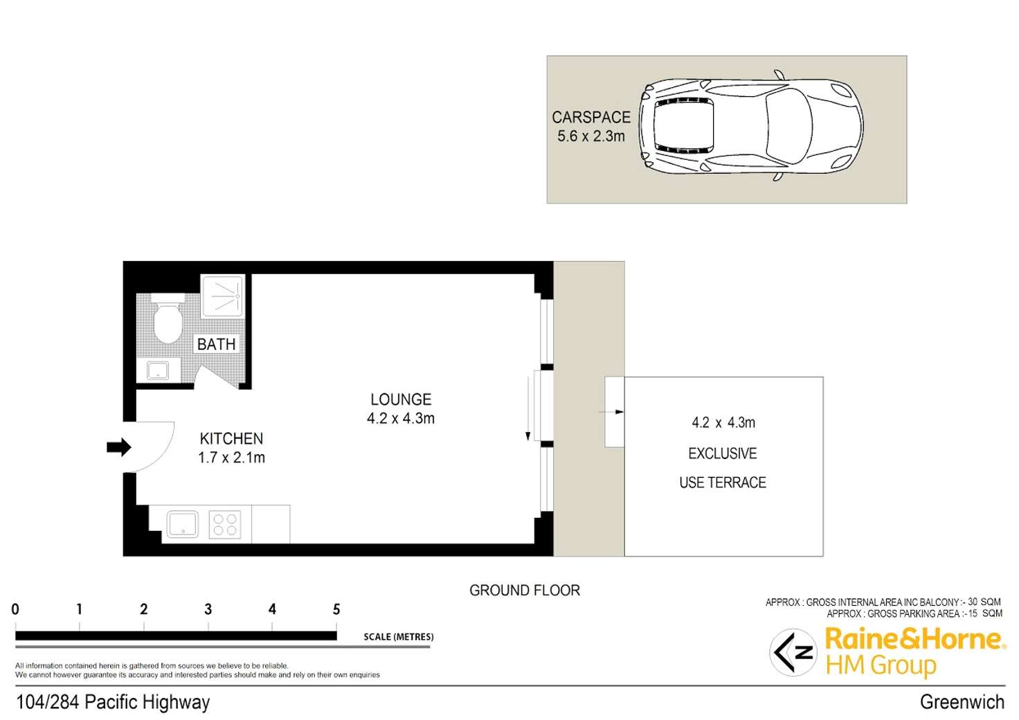 Floorplan of Homely apartment listing, 104/284 Pacific Highway, Artarmon NSW 2064