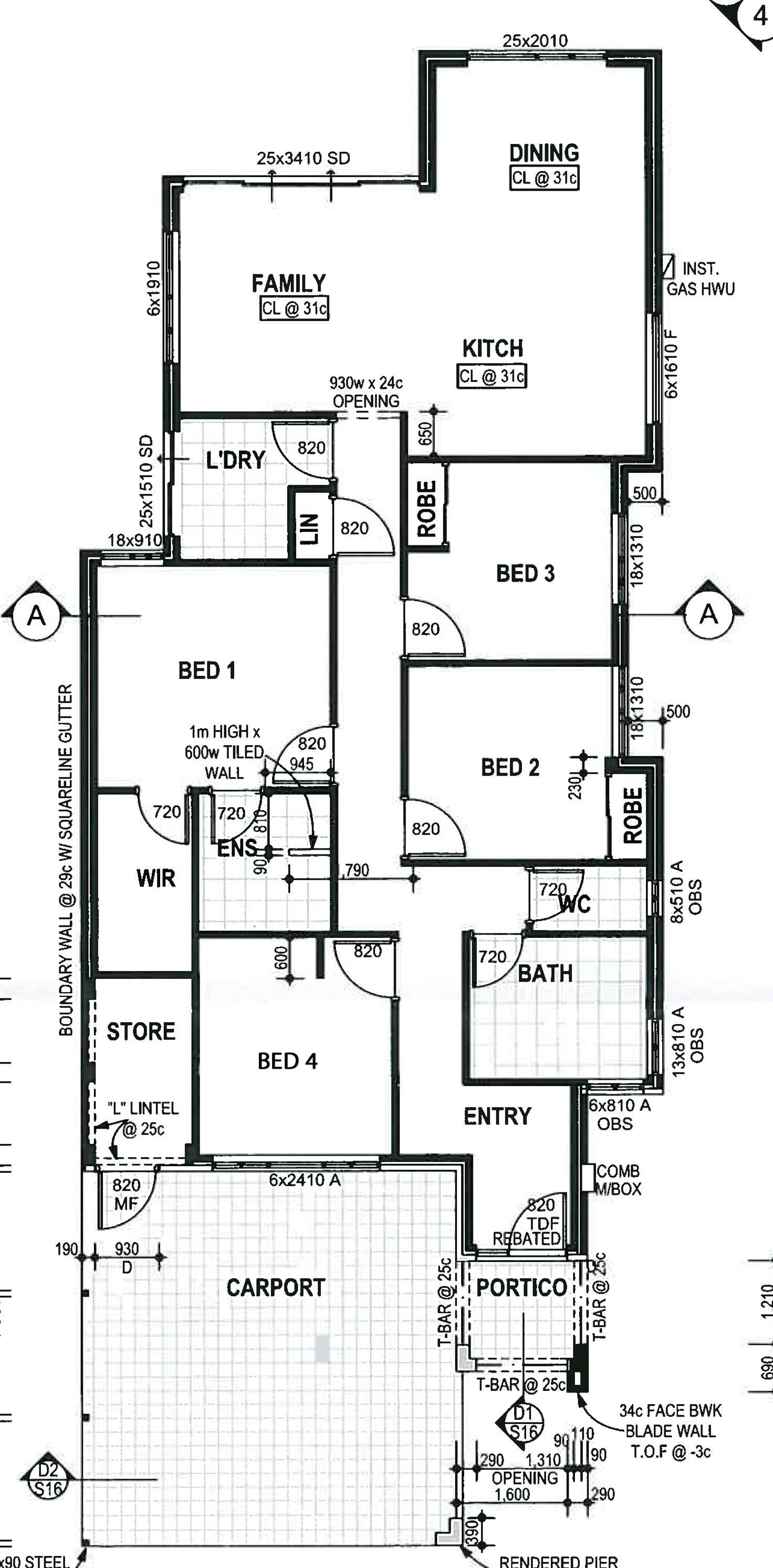 Floorplan of Homely residentialLand listing, 46 Faversham Street, Beckenham WA 6107