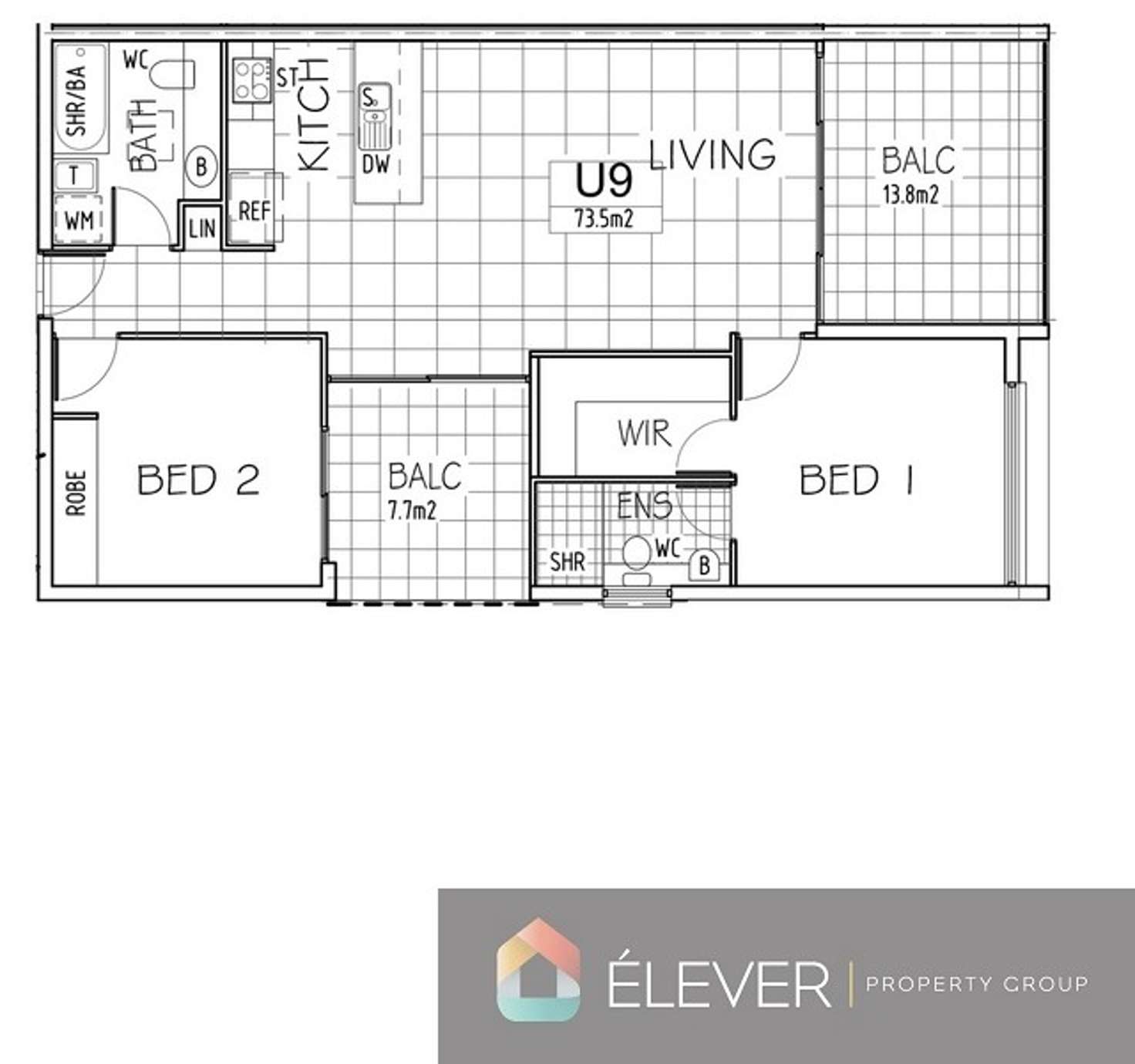 Floorplan of Homely apartment listing, 9/17 Hows Road, Nundah QLD 4012