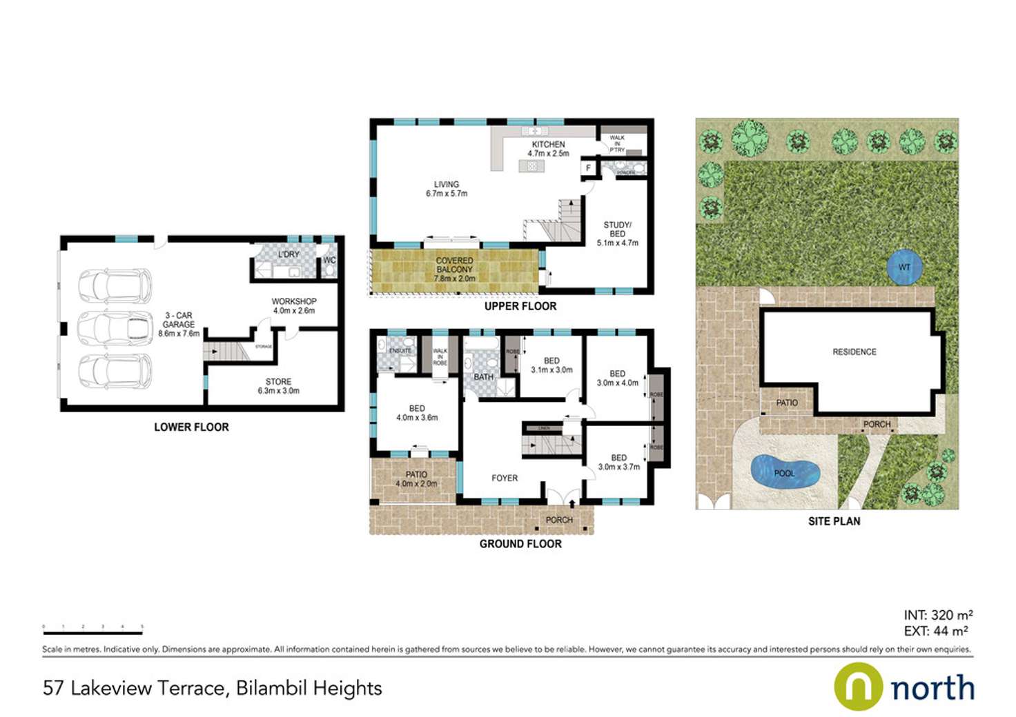 Floorplan of Homely house listing, 57 Lakeview Terrace, Bilambil Heights NSW 2486