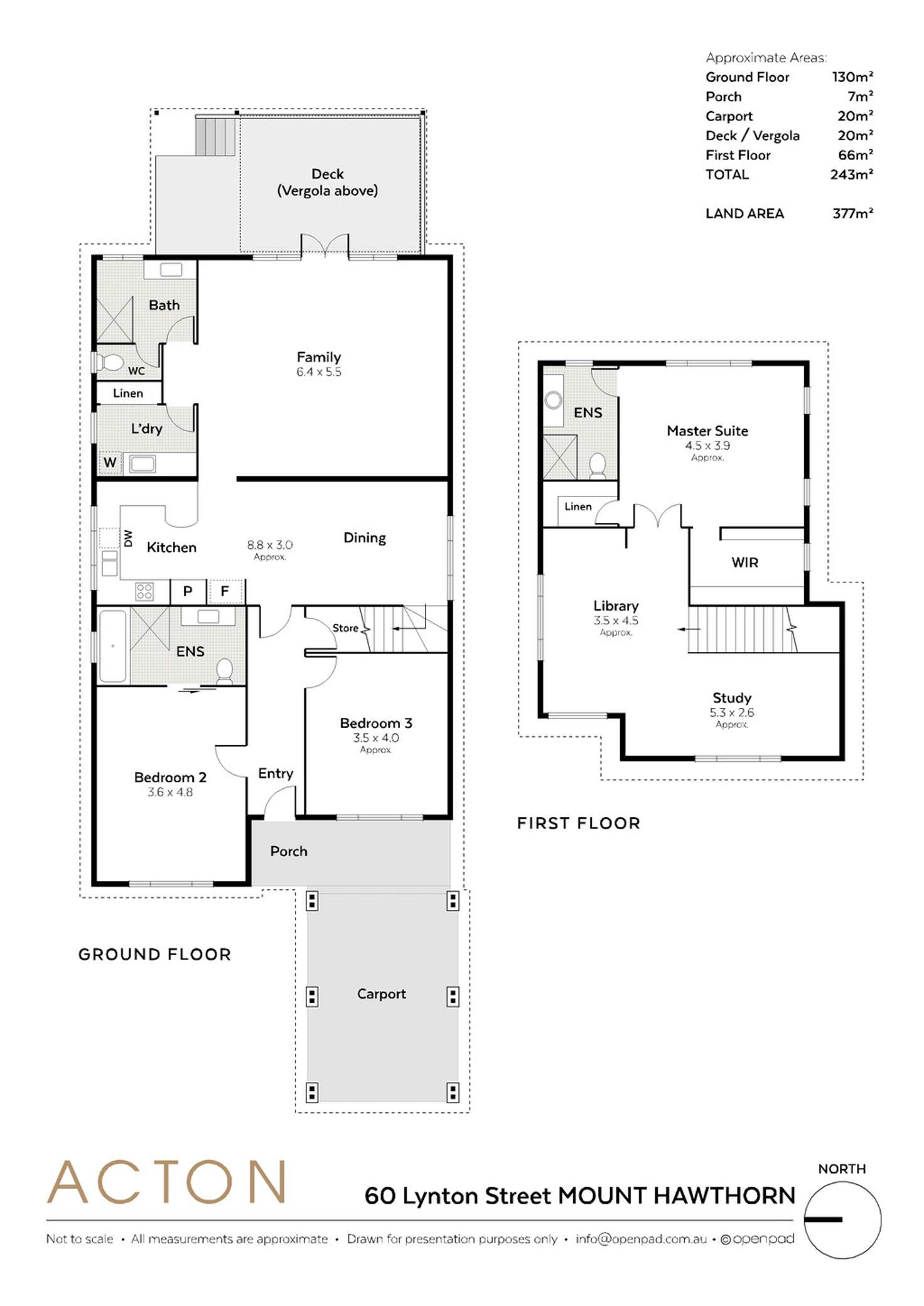 Floorplan of Homely house listing, 60 Lynton Street, Mount Hawthorn WA 6016