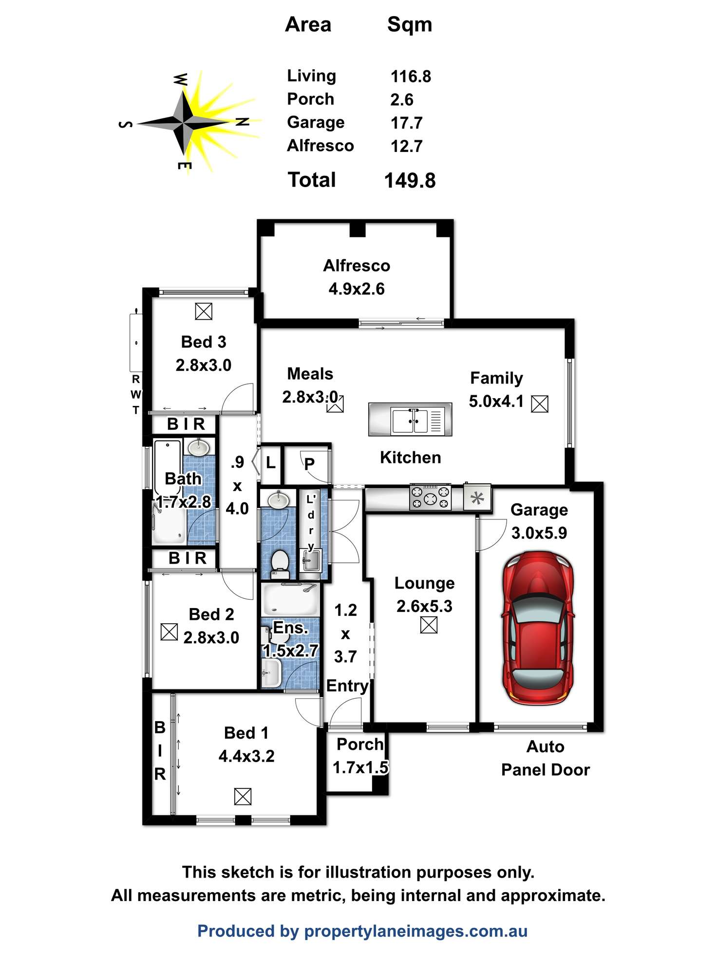 Floorplan of Homely house listing, 2. Twenty Fourth Street, Gawler South SA 5118