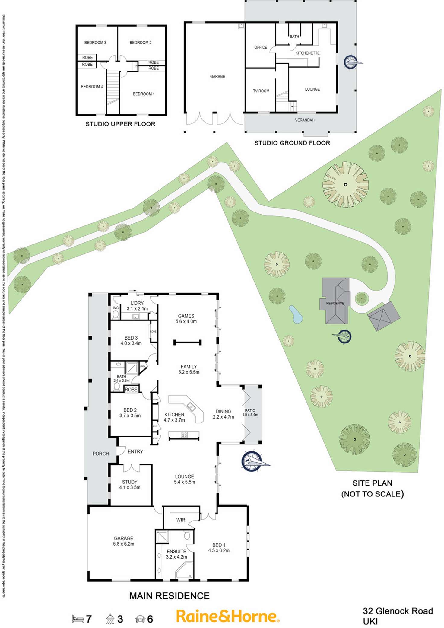 Floorplan of Homely house listing, 32 Glenock Road, Uki NSW 2484