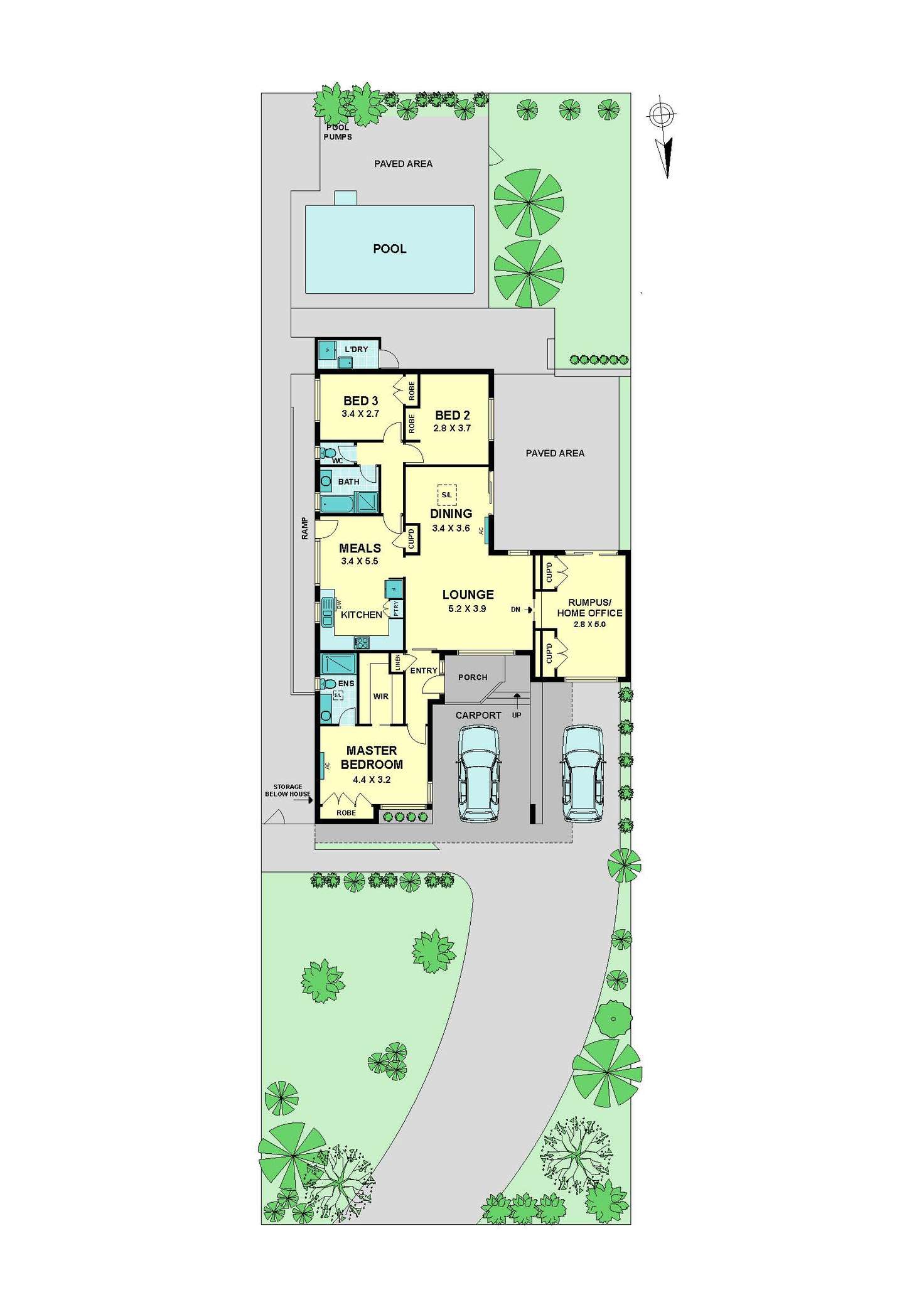 Floorplan of Homely house listing, 191 Mascoma Street, Strathmore VIC 3041
