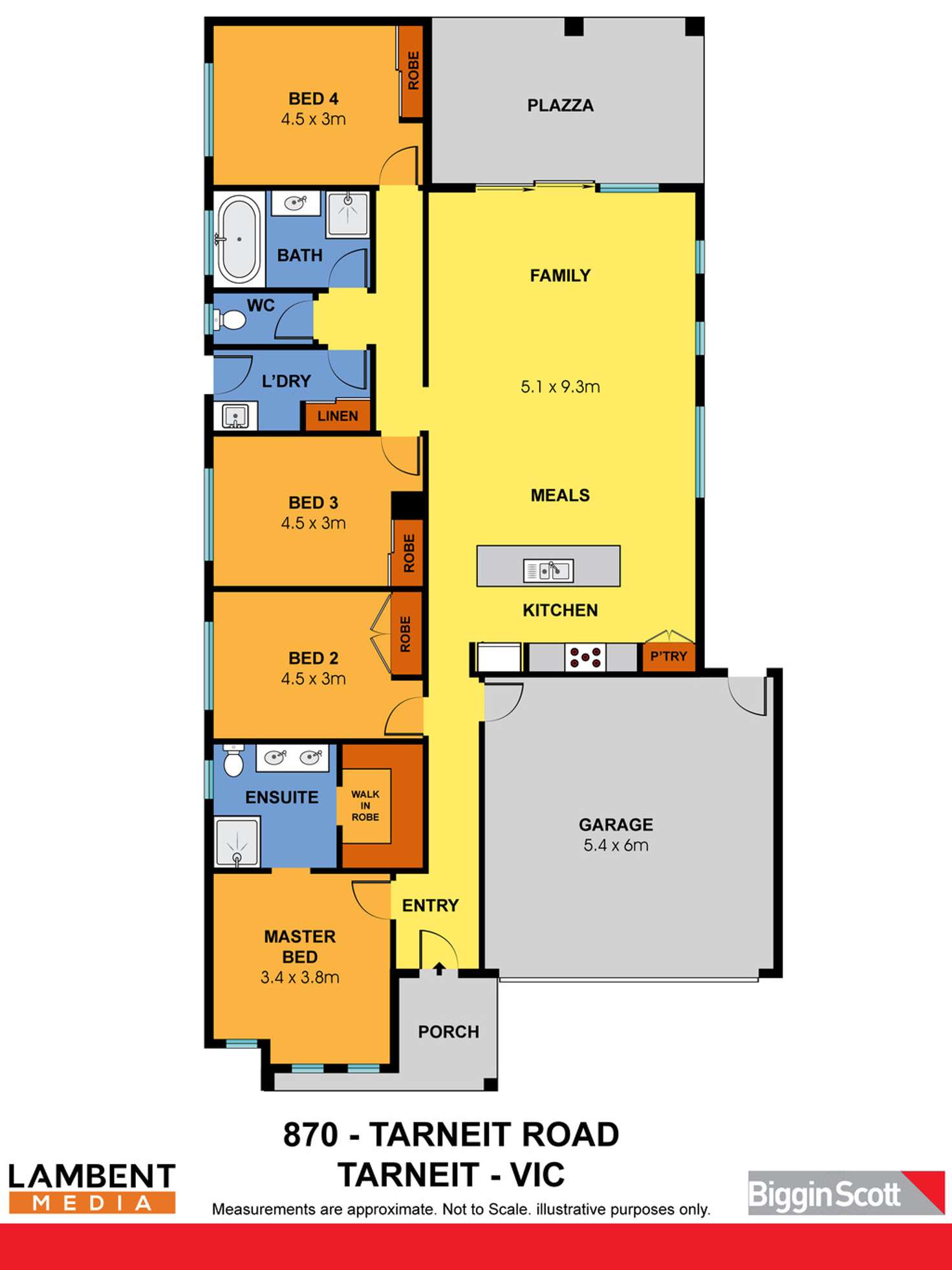 Floorplan of Homely house listing, 870 Tarneit Road, Tarneit VIC 3029