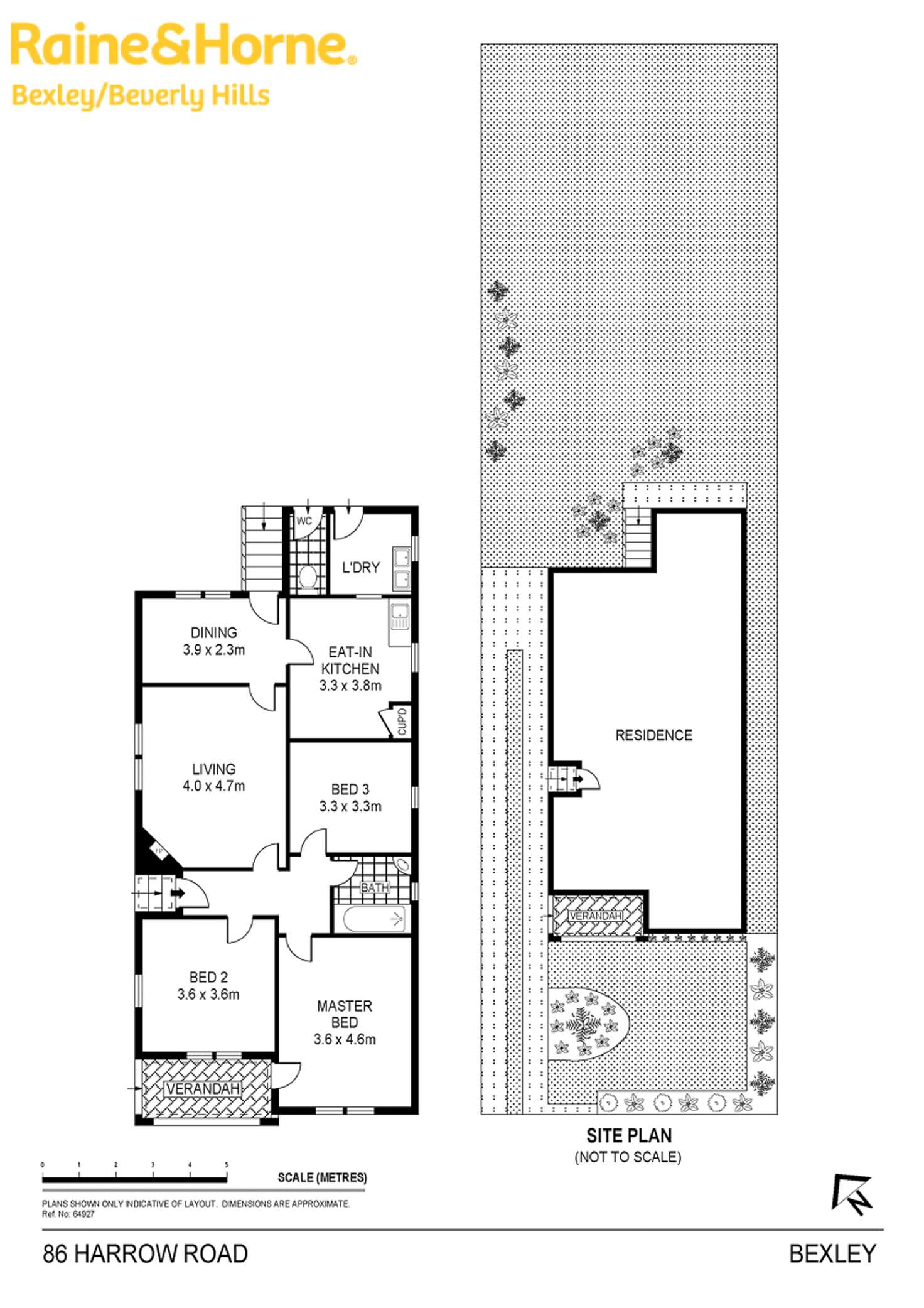 Floorplan of Homely house listing, 86 Harrow Road, Bexley NSW 2207