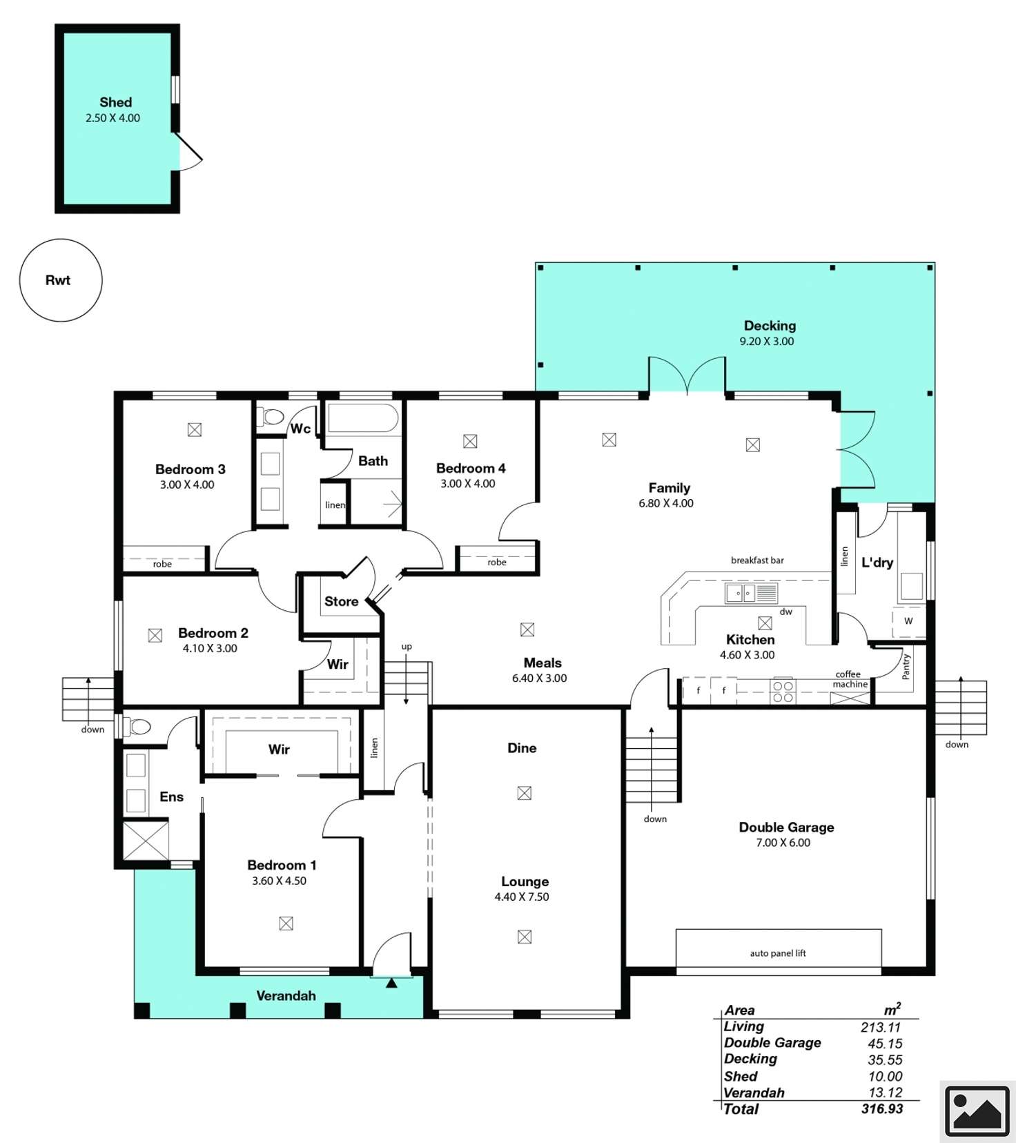 Floorplan of Homely house listing, 23 Evergreen Parade, Flagstaff Hill SA 5159