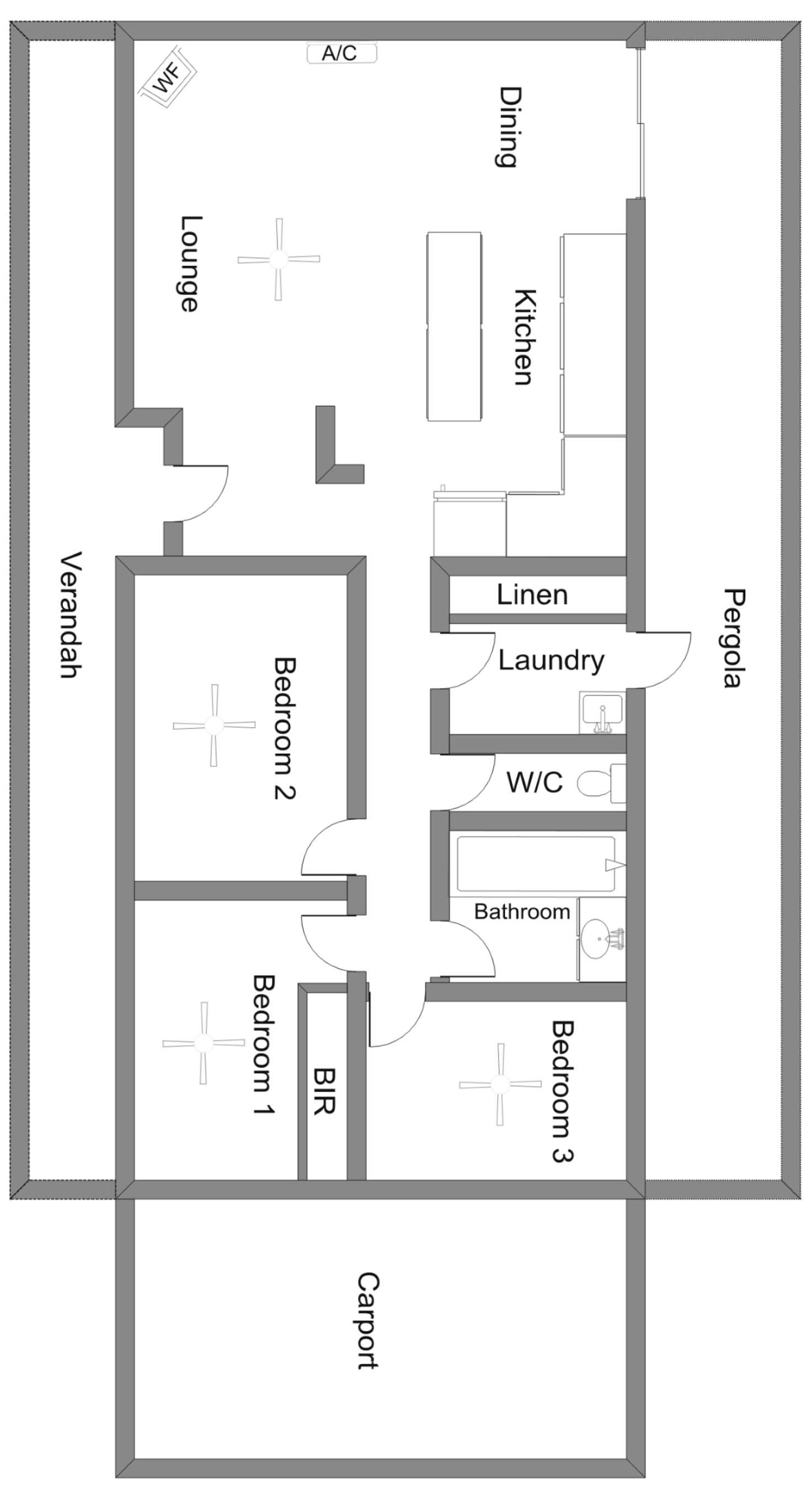 Floorplan of Homely house listing, 4 Green Street, Bordertown SA 5268