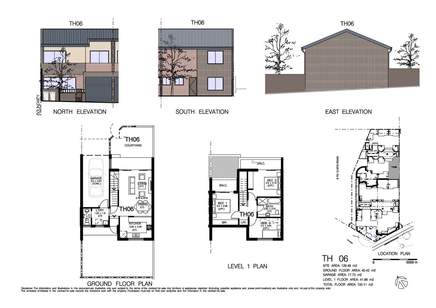 Floorplan of Homely townhouse listing, 6/2-4 Kita Road, Berowra Heights NSW 2082